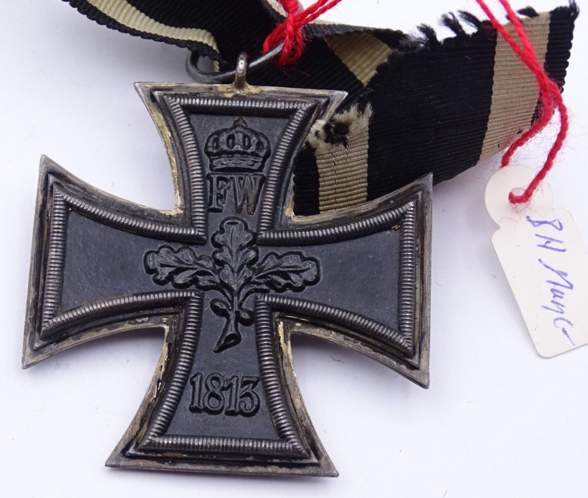 Eisernes Kreuz 1.WK, 2.Klasse an Band, Hrst.M ,magentisch - Bild 3 aus 4