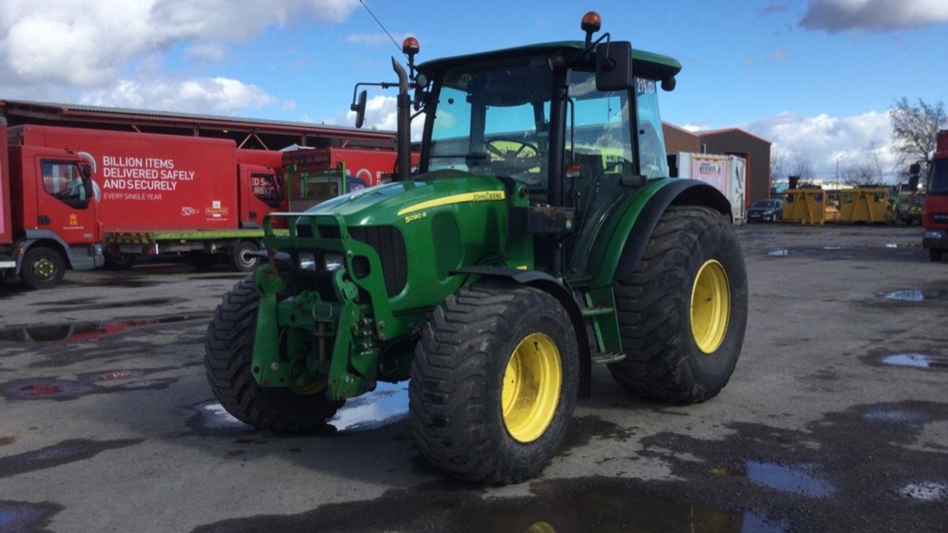 2012 John Deere 5090R 4wd Tractor, Front Linkage & PTO, Loader Bracket - Direct Council