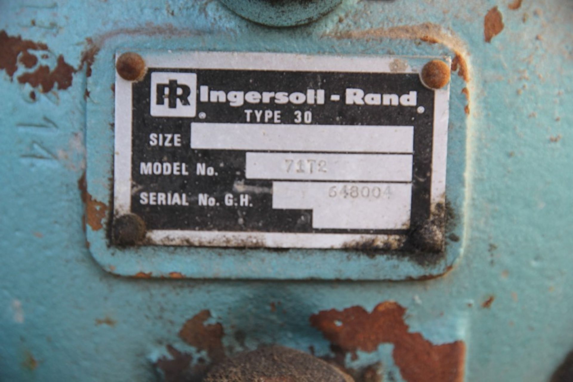 GEC / Ingersoll-Rand 3 Phase Air Compressor - Image 7 of 7