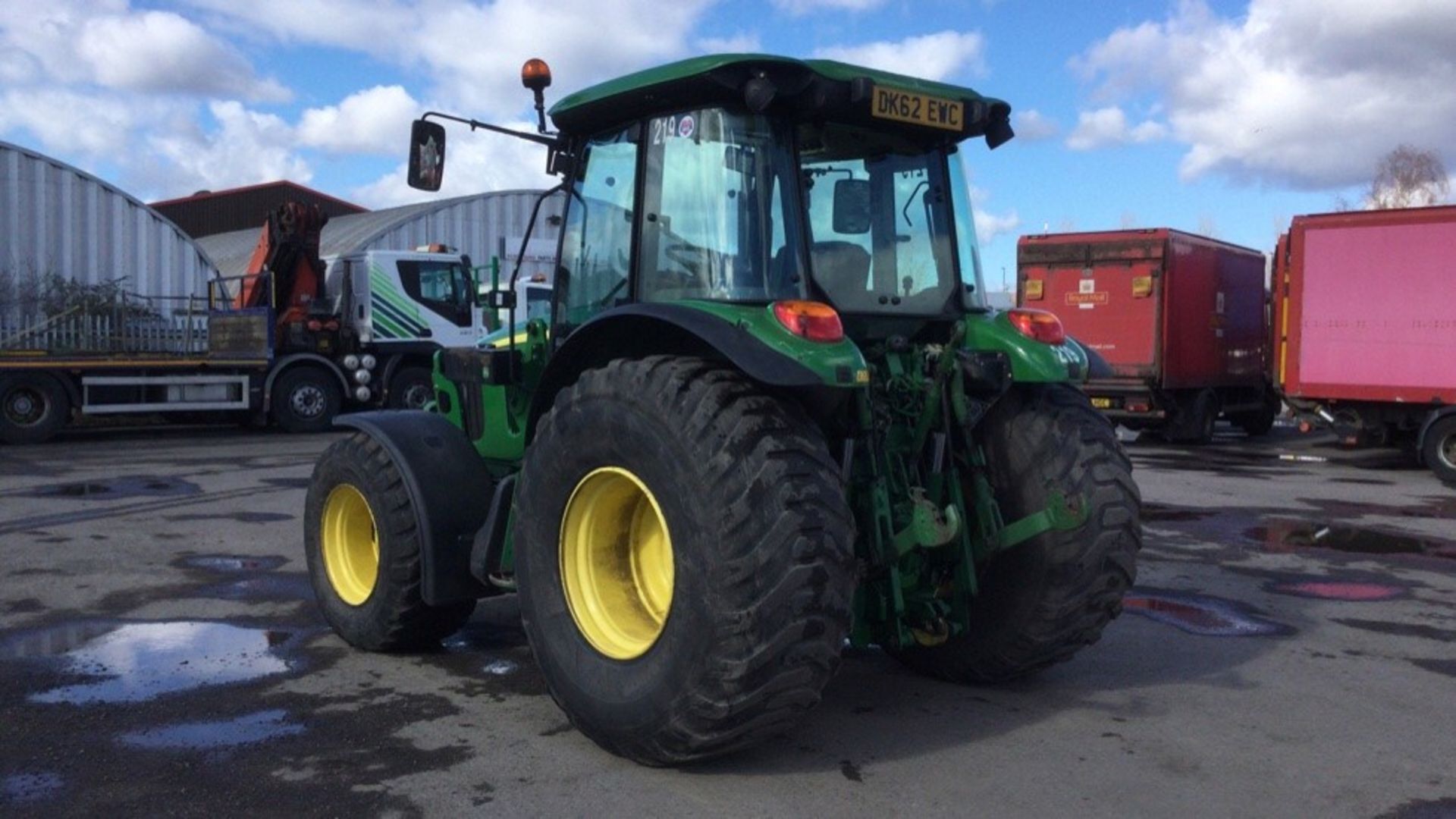 2012 John Deere 5090R 4wd Tractor, Front Linkage & PTO, Loader Bracket - Direct Council - Image 3 of 21