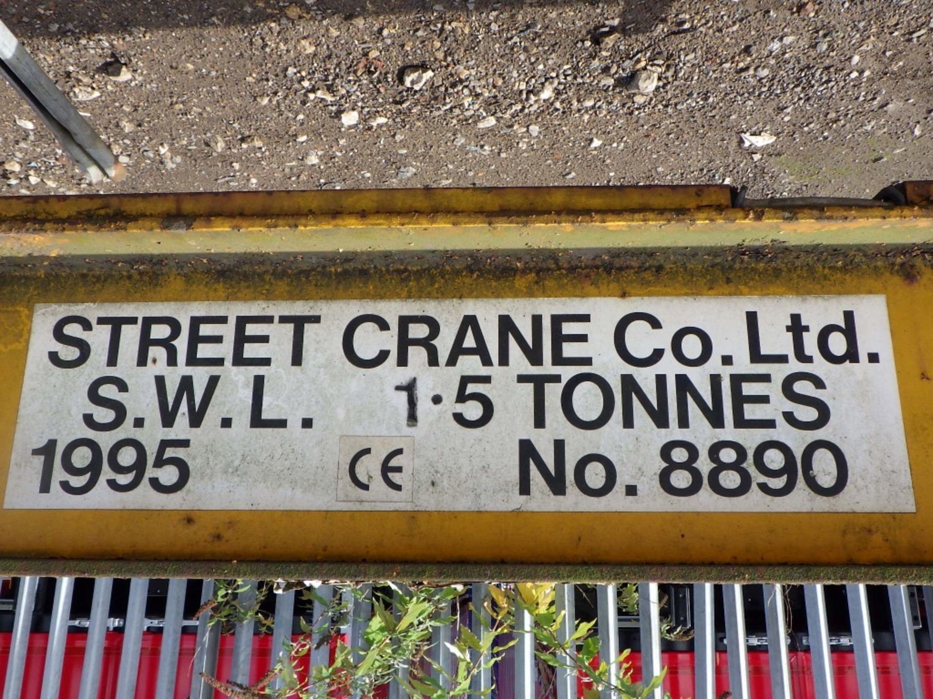 Overhead Gantry Crane (1.5tonne) - Image 11 of 12