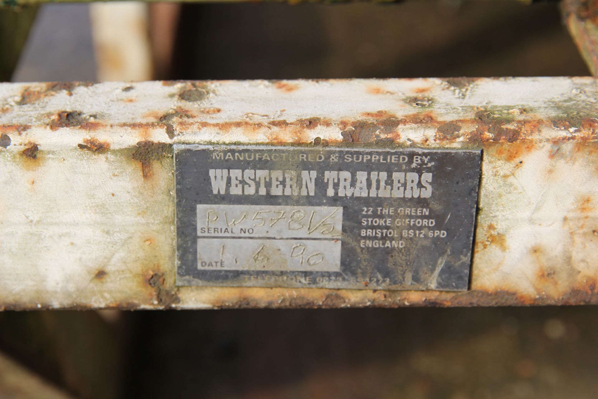 Western Trailers Water Tank on Skid (1 of) - Image 6 of 6