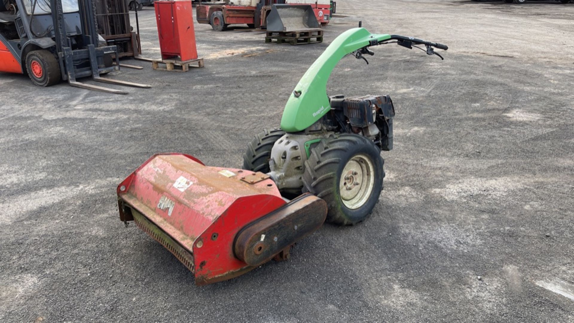 Rapid Universo 1500 2 Wheel Tracor & Flail Mower