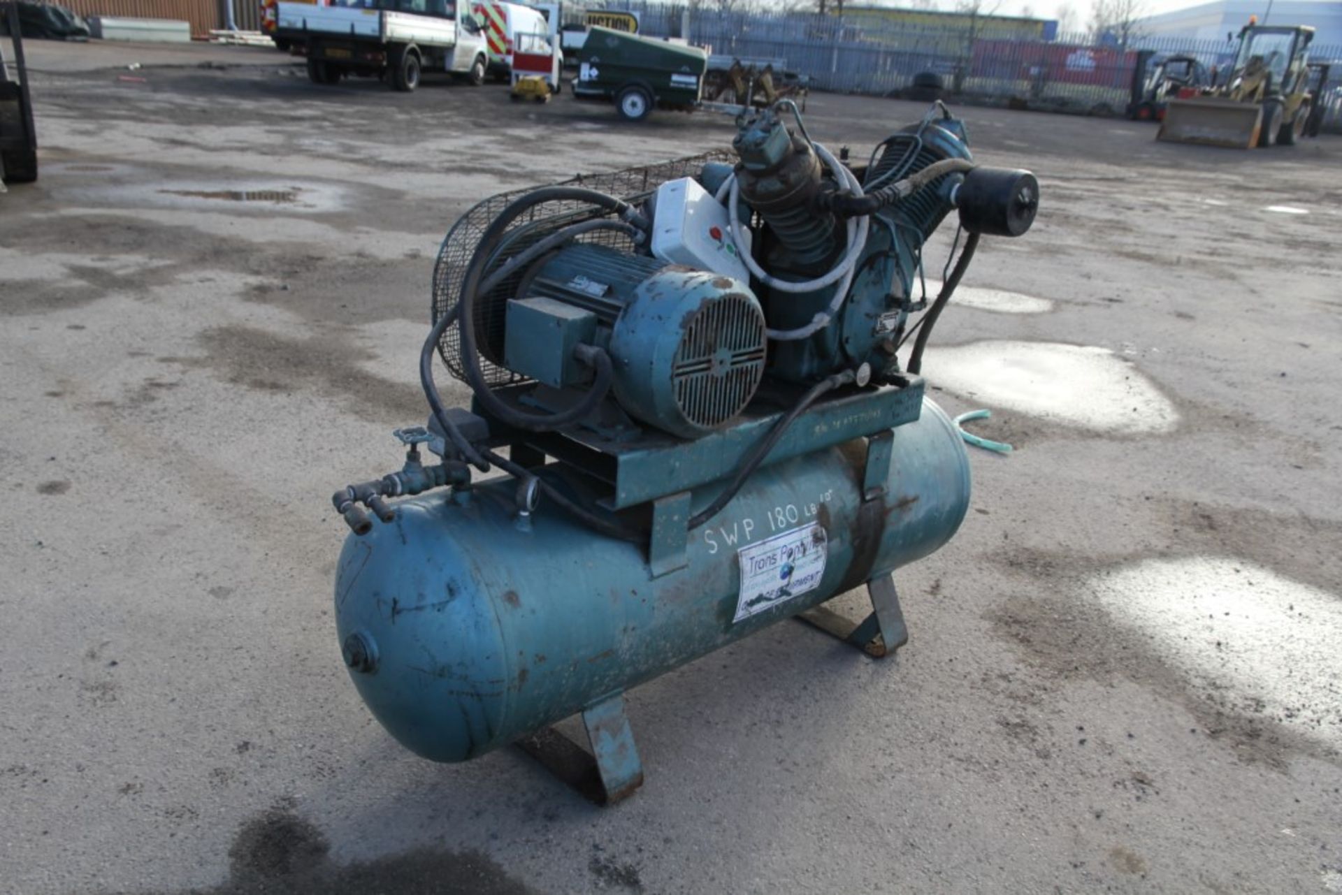 GEC / Ingersoll-Rand 3 Phase Air Compressor - Image 2 of 7