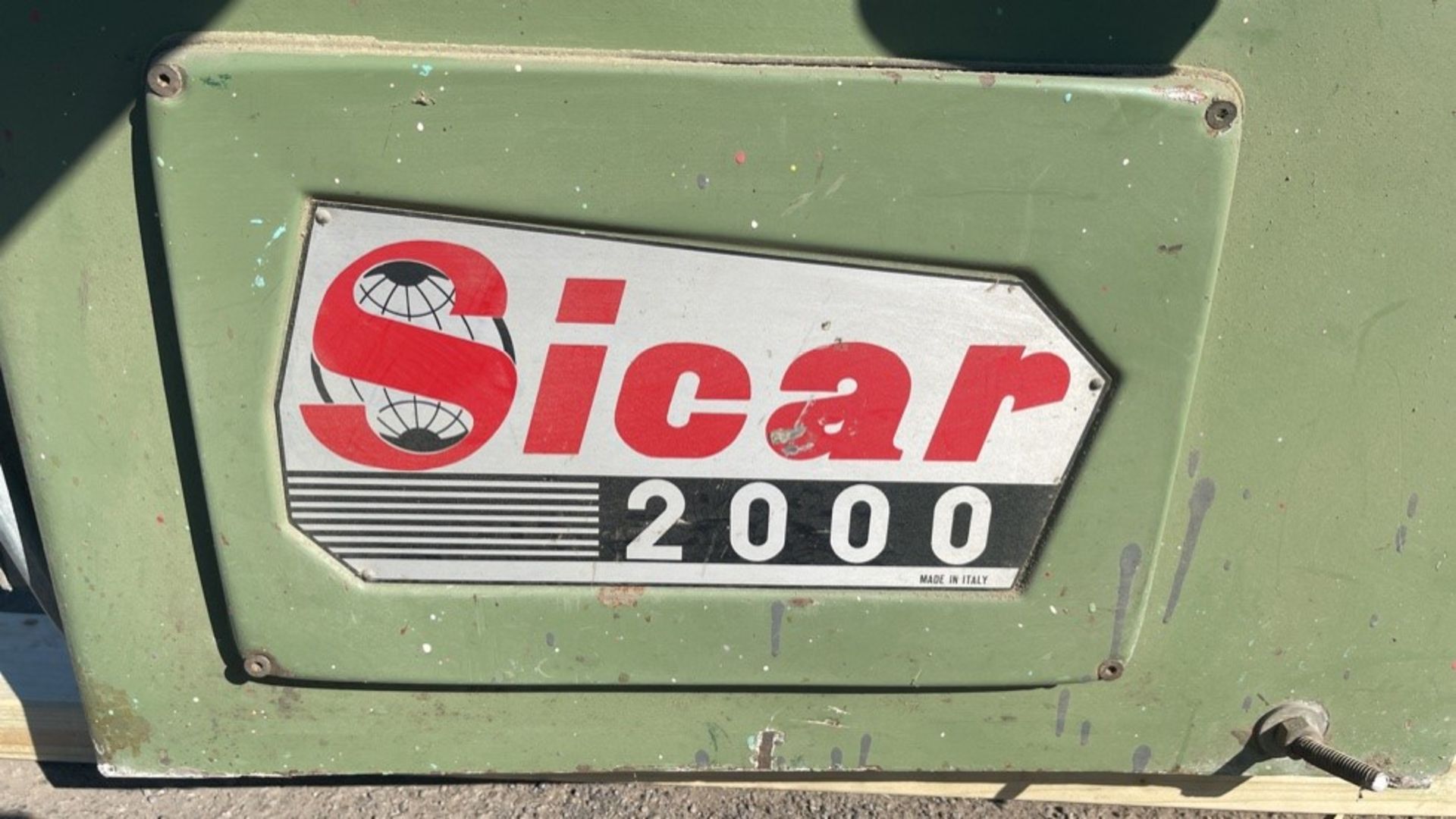 Sicar 2000 Planer - Image 9 of 9