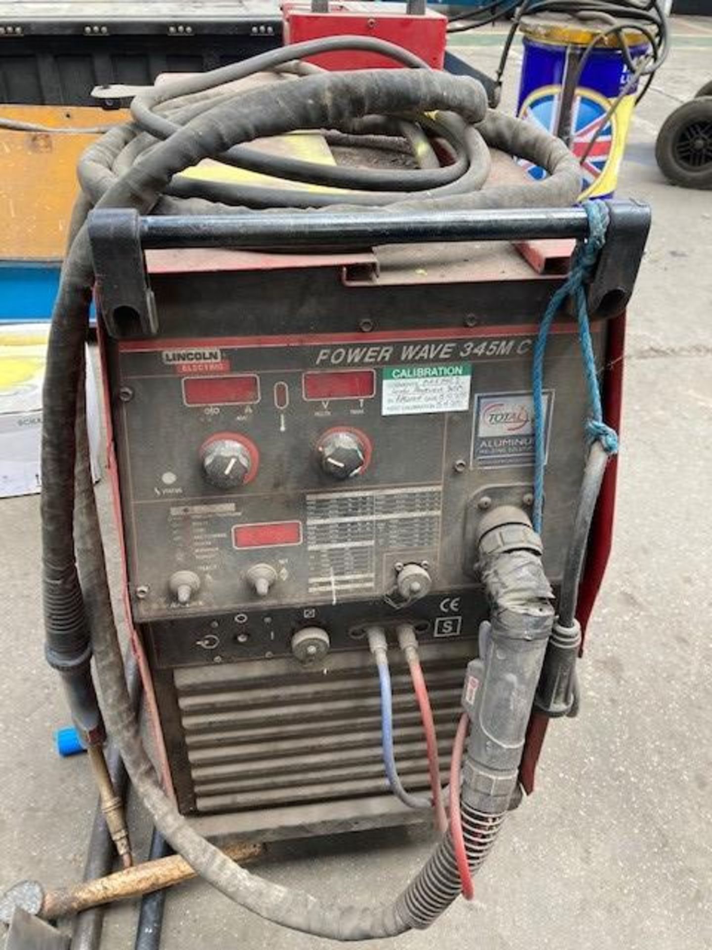 Lincoln Electric Power Wave 345M C Welder / Welding Set