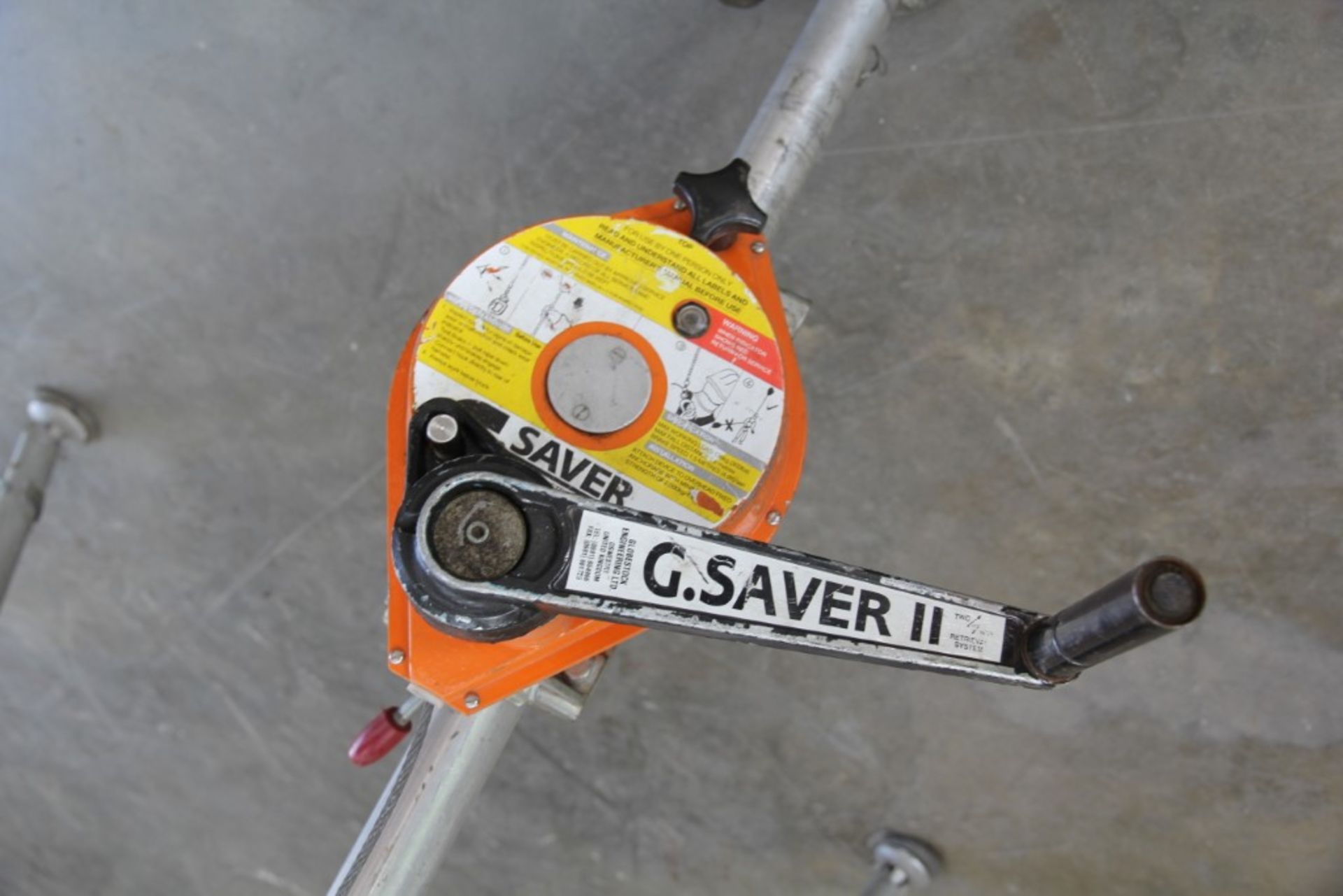 Globestock Engineering Saver II Retriver System Tripod & Winch - Image 7 of 8