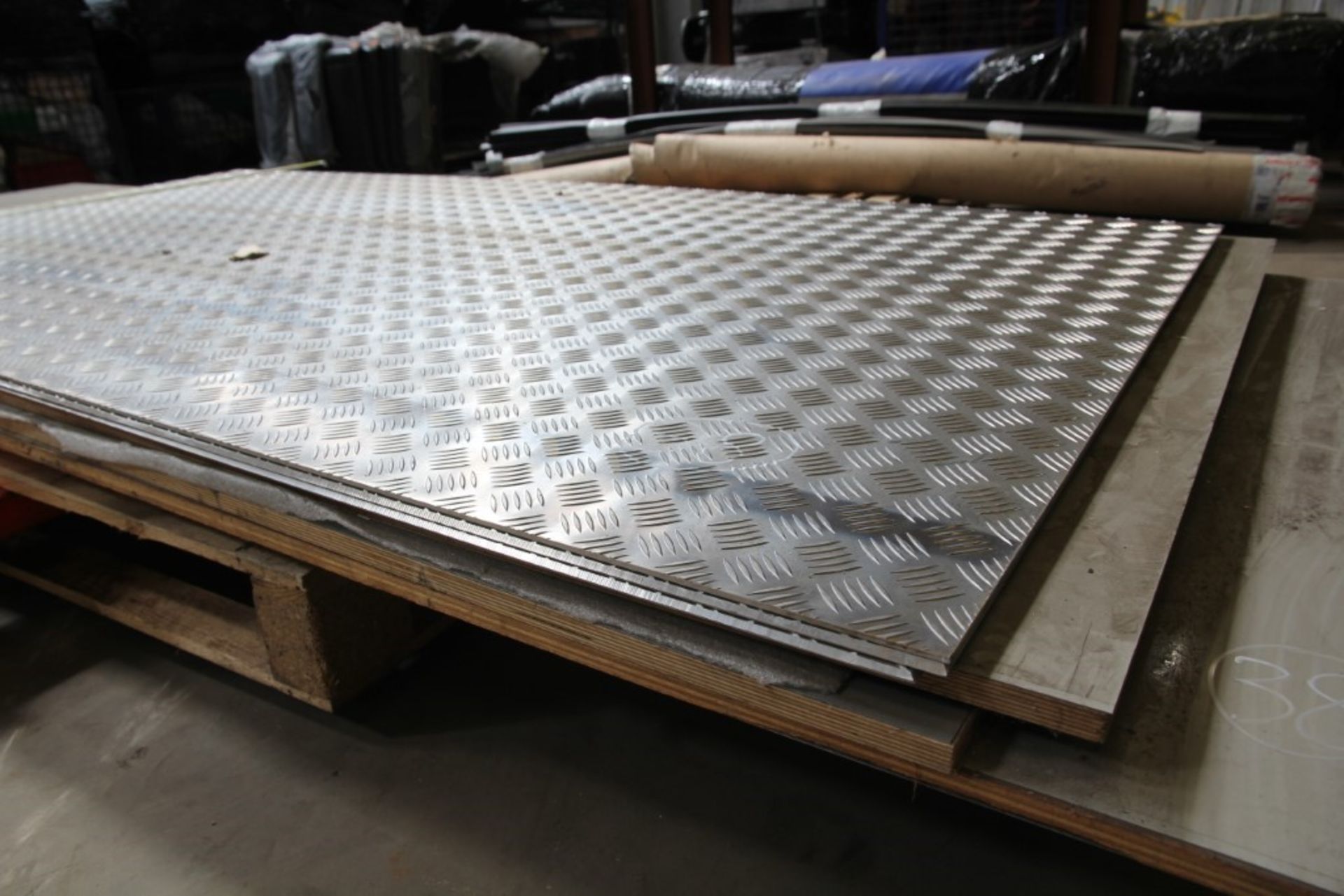 Stainless Steel Checker Plate & Door Blanks (1 Pallet) - Image 3 of 7