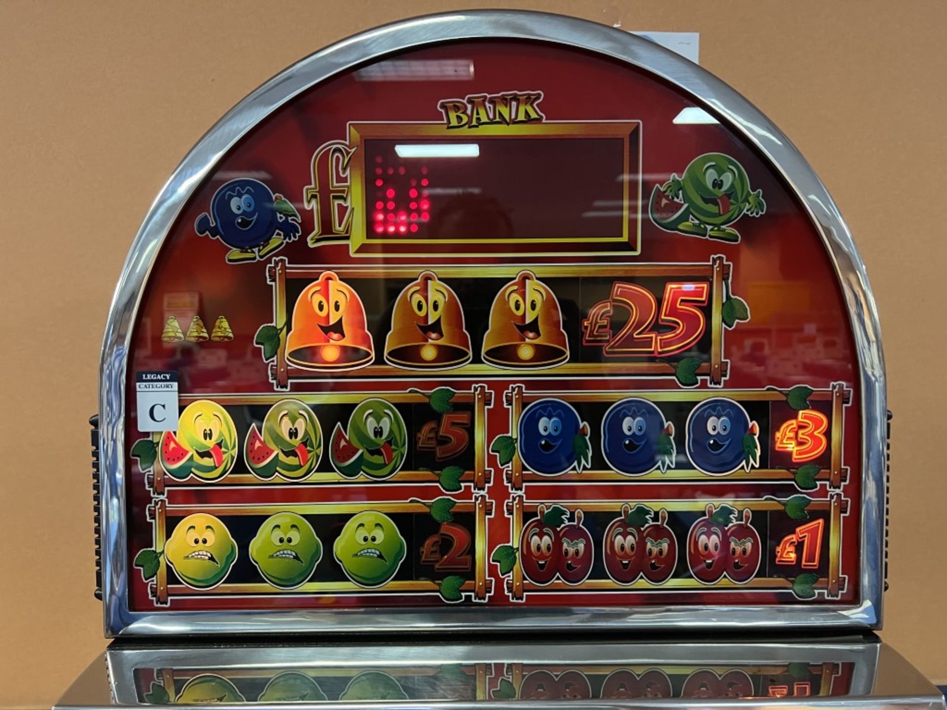 Bell Fruits, Casino Carz Keys Model Fruit Machine - Image 3 of 5