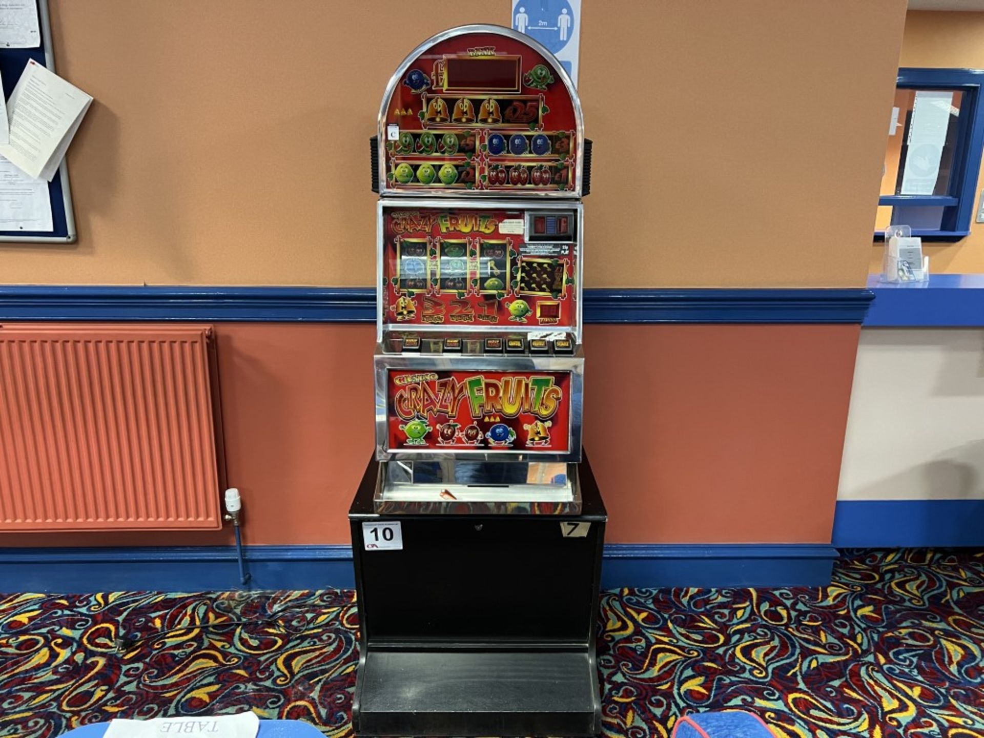 Bell Fruits, Casino Carz Keys Model Fruit Machine