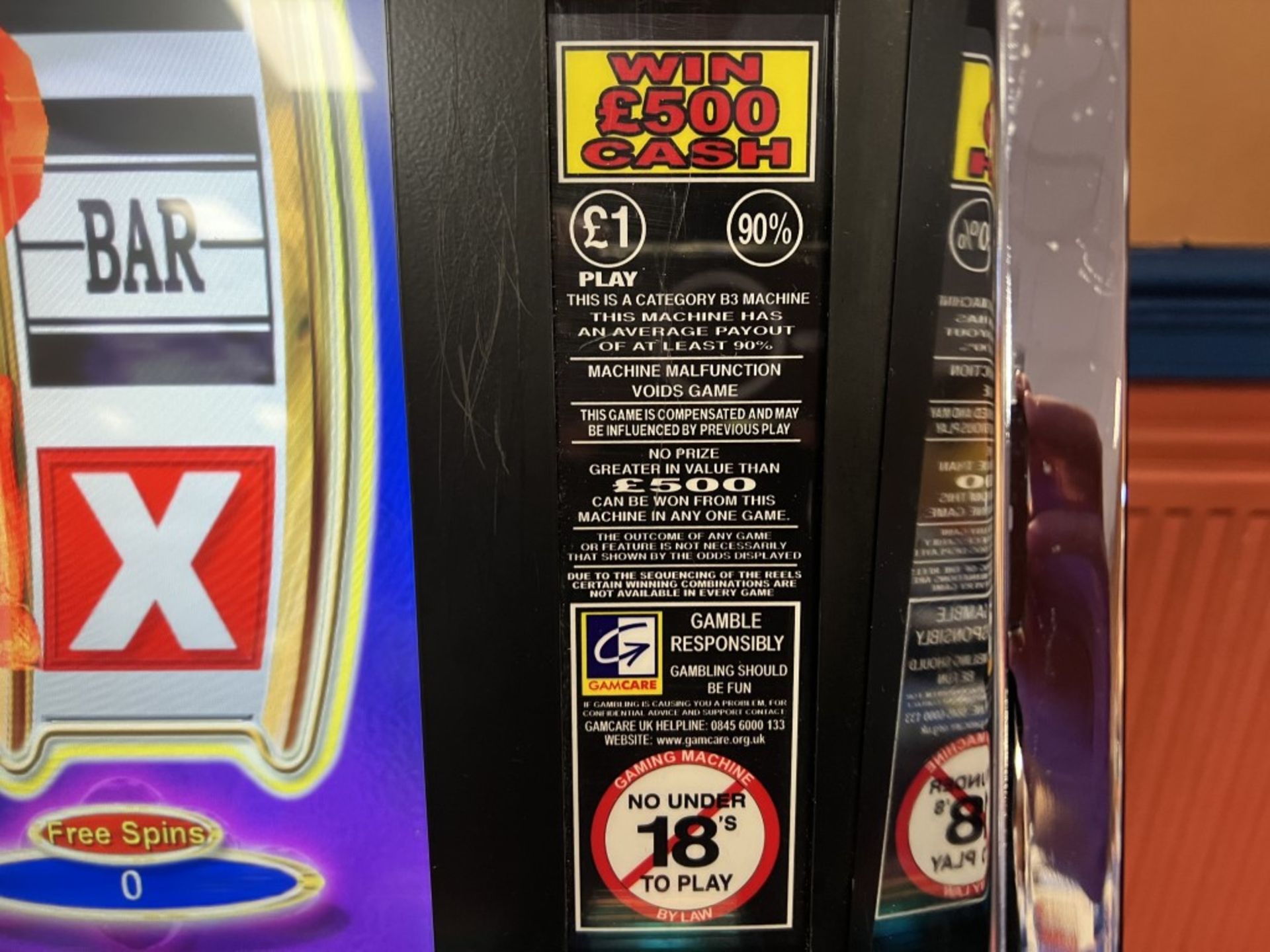 Project Coin Machines Limited, Free Play 500 Model, Fruit Machine - Image 4 of 4