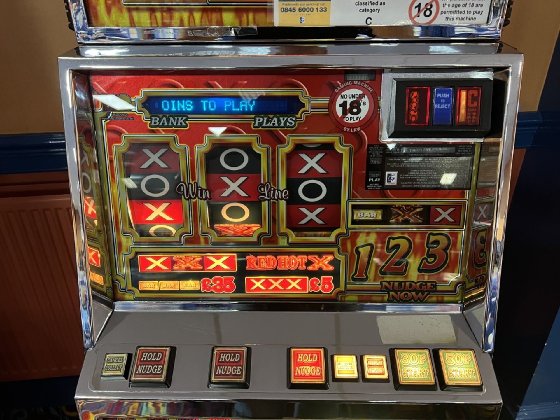 Mazooma , Casino Red Hot, Fruit Machine - Image 3 of 5