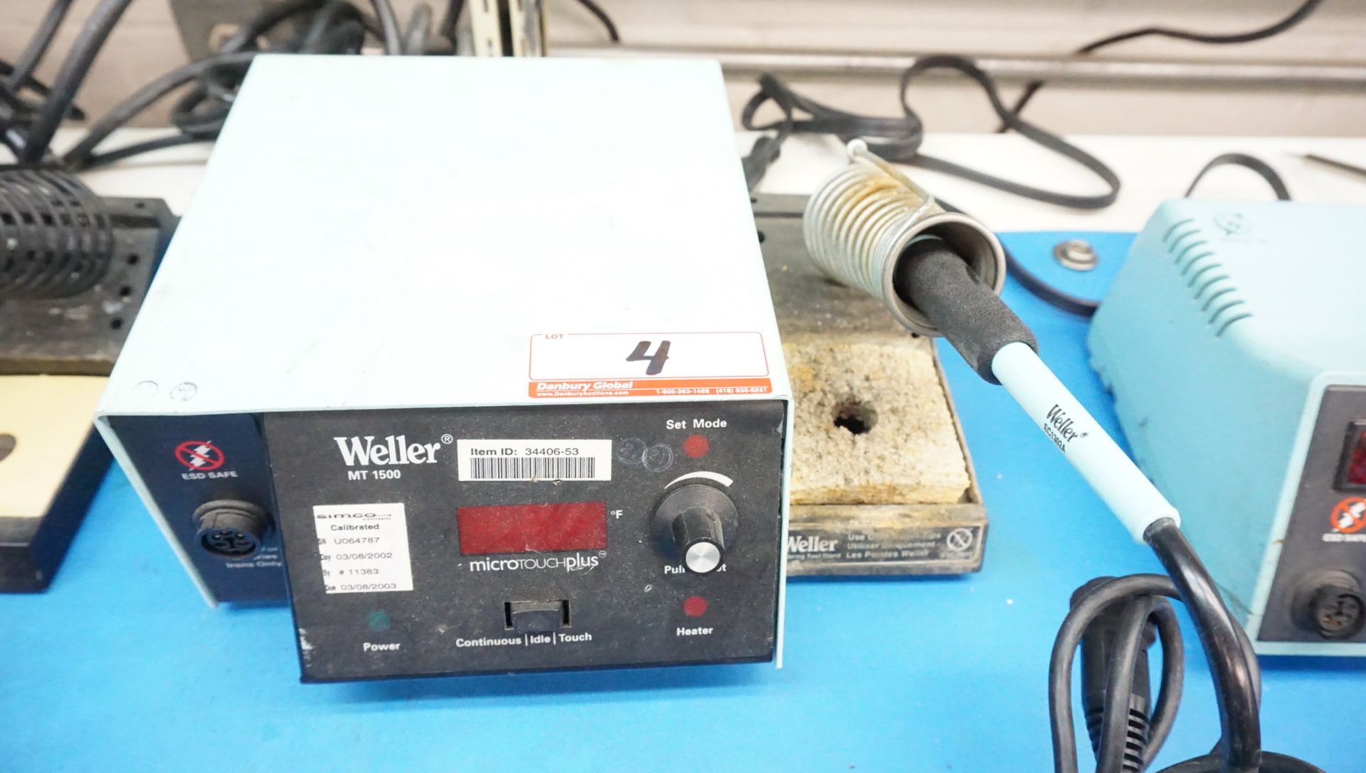 WELLER MT 1500 MICRO TOUCH PLUS SOLDERING STATION