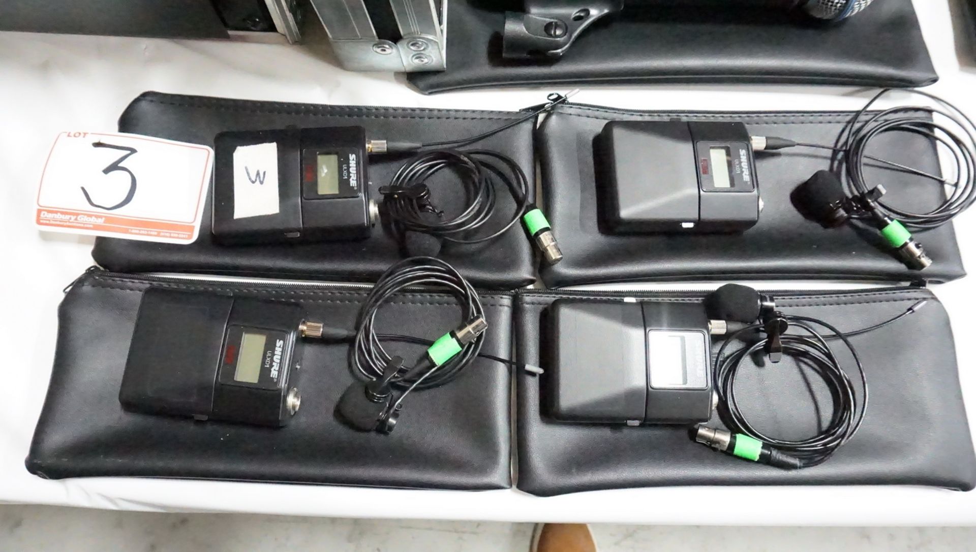 LOT - SHURE ULXD QUAD CHANNEL WIRELESS MICROPHONE SYSTEM (FREQUENCY H50 - 534-595), C/W: ULXD4Q QUAD - Image 4 of 5