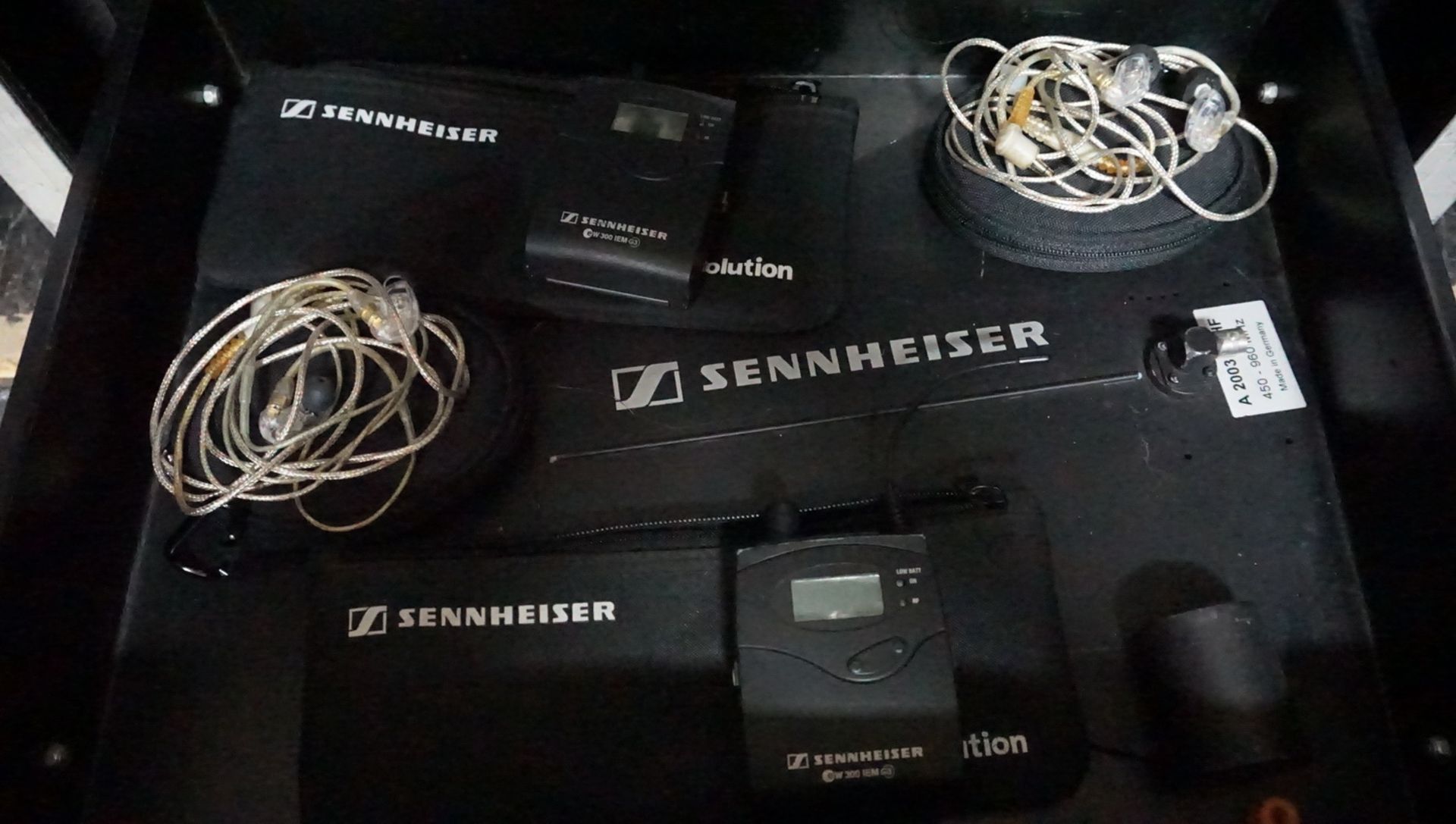 LOT - SENNHEISER EW300 IEM G3 DUAL CHANNEL WIRELESS IN-EAR MONITOR SYSTEM (FREQUENCY RANGE - B), C/ - Image 2 of 2