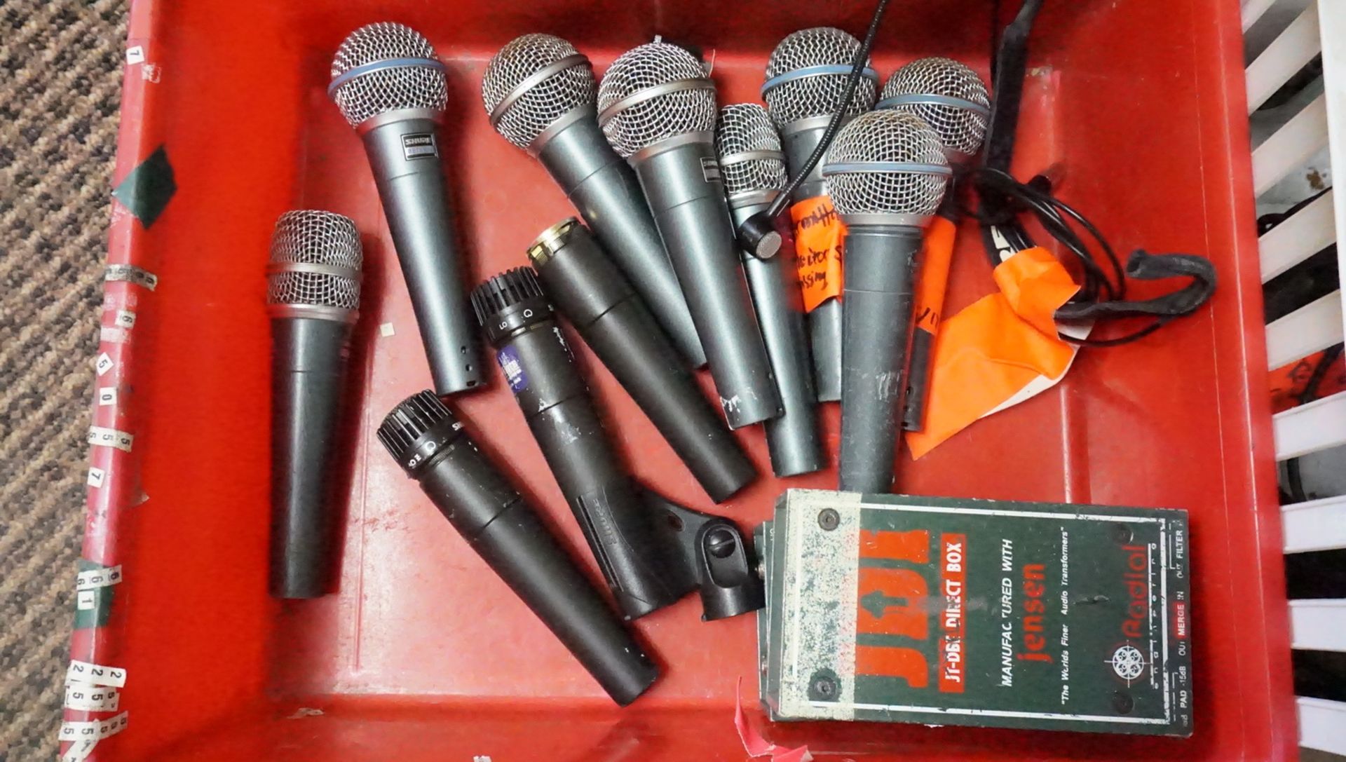 LOT - ASSTD MICS & HEAD SETS (AS IS) - Image 3 of 4