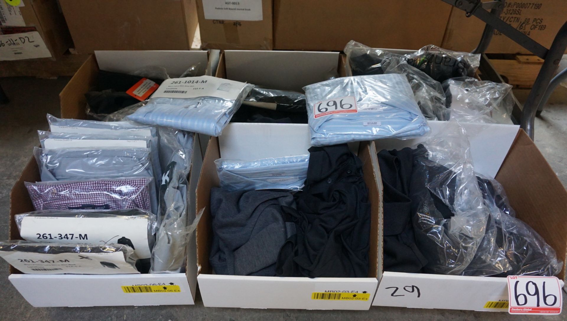 LOT - CORE, CALVIN KLEIN, & LANDMARK ASSTD GOLF SHIRTS - BRANDED (29 PCS)