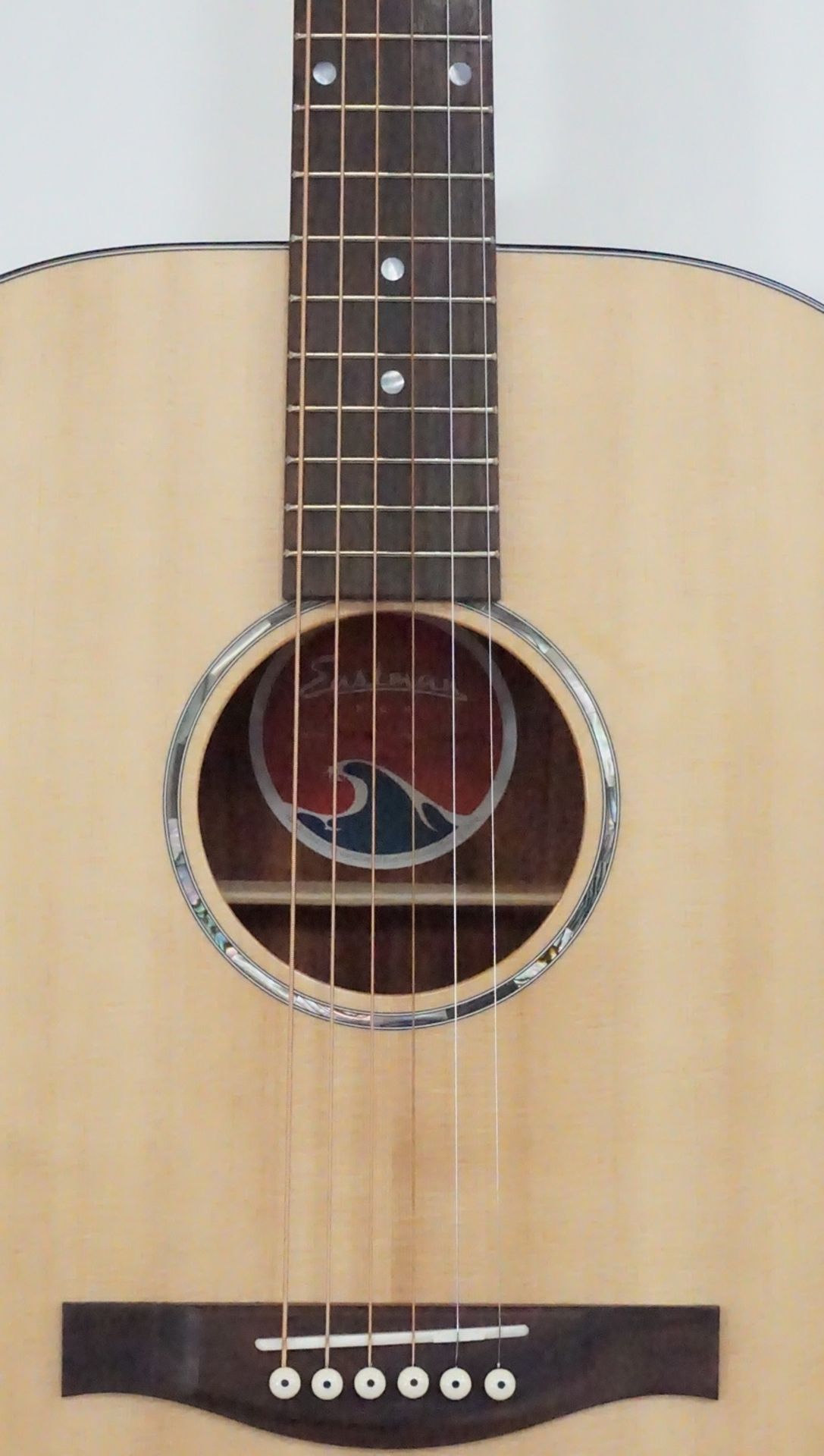 EASTMAN PCH1-0M MAHOGANY (ORCHESTRA MODEL) SOLID TIP ACOUSTIC GUITAR W/ BLACK HARDSHELL CASE - Image 2 of 4