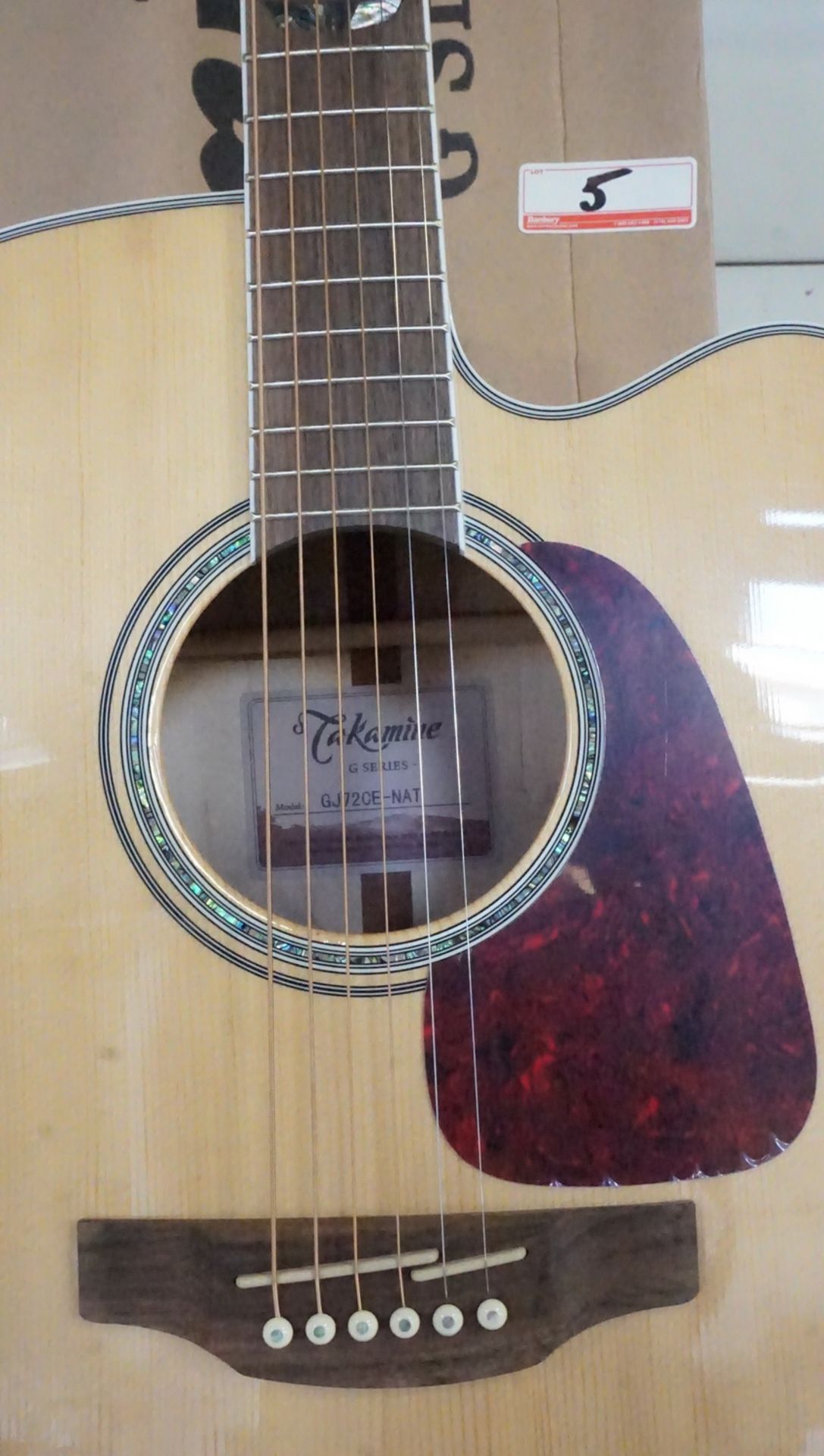 TAKAMINE GJ72CE-NAT ACOUSTIC-ELECTRIC GUITAR W/ BOX - Image 2 of 5