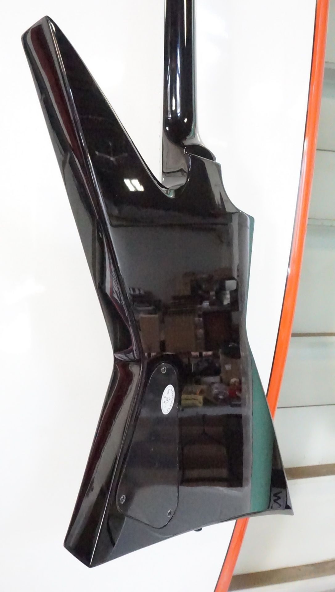 ESP LTD EX-200 BLACK ELECTRIC GUITAR (SMALL DENTS ON BACK) - Image 5 of 7