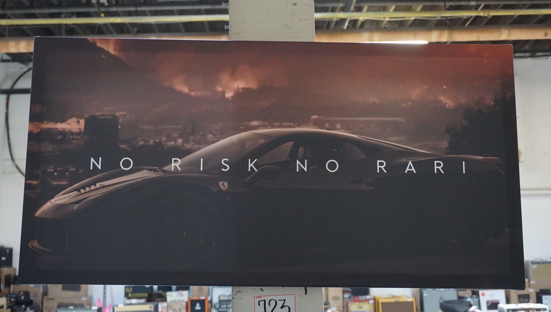 LOT - "NO RISK NO RARI" PICTURES (2 UNITS)