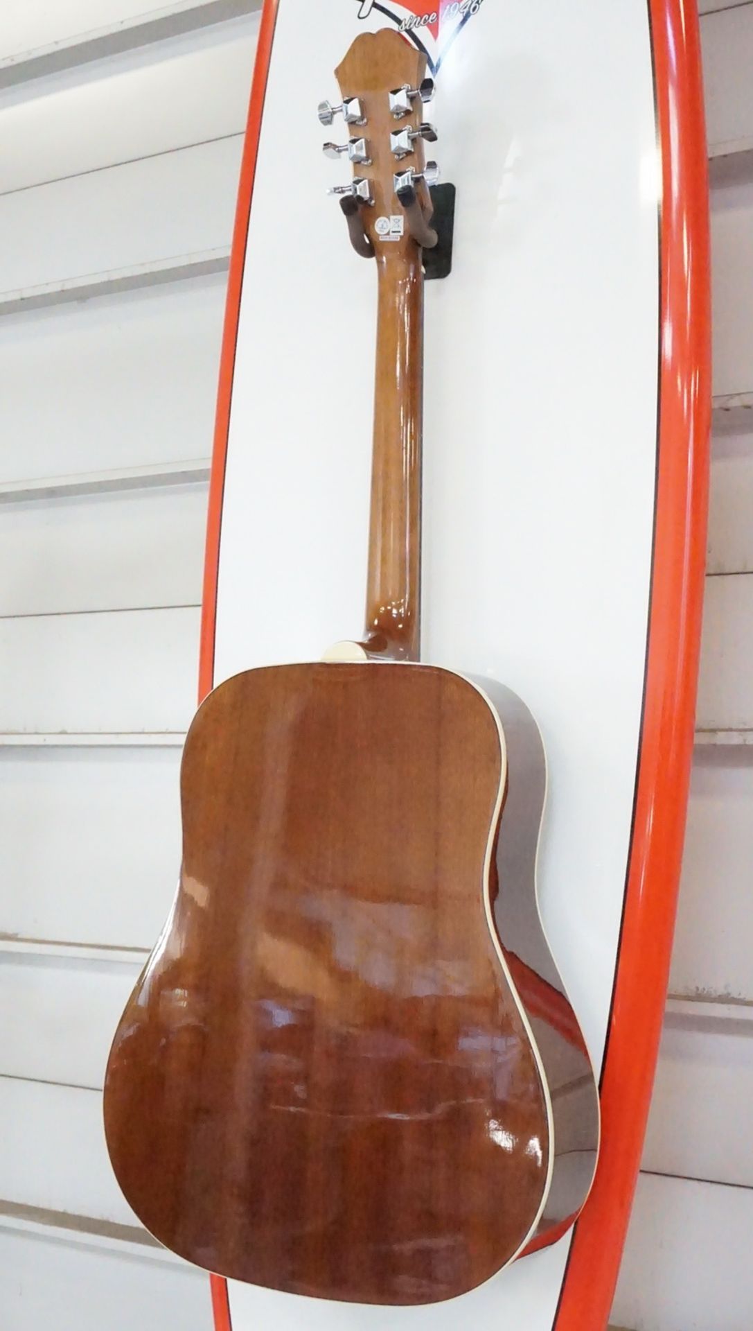 EPIPHONE SONGMAKER DR100-VSCH VINTAGE ACOUSTIC GUITAR - Image 2 of 4