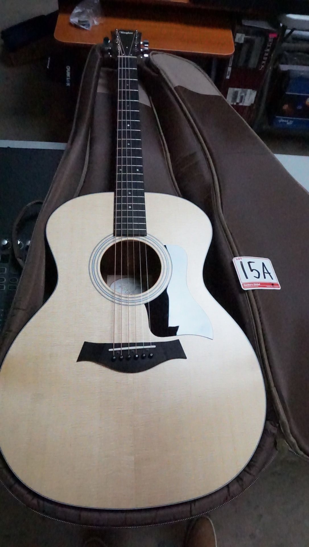 TAYLOR 114E ACOUSTIC GUITAR W/ TAYLOR BROWN SOFTCASE