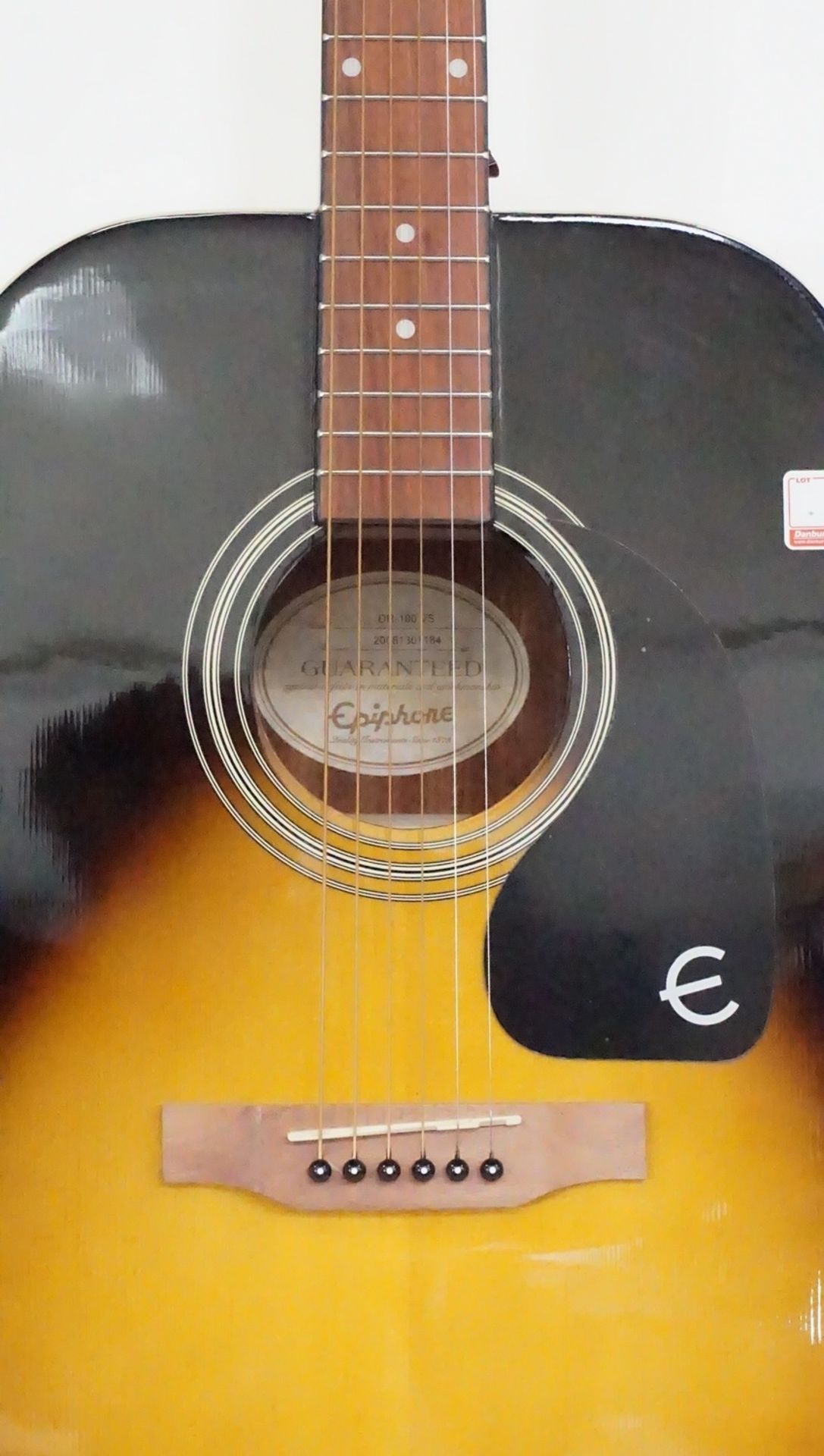 EPIPHONE SONGMAKER DR100-VSCH VINTAGE ACOUSTIC GUITAR - Image 4 of 4