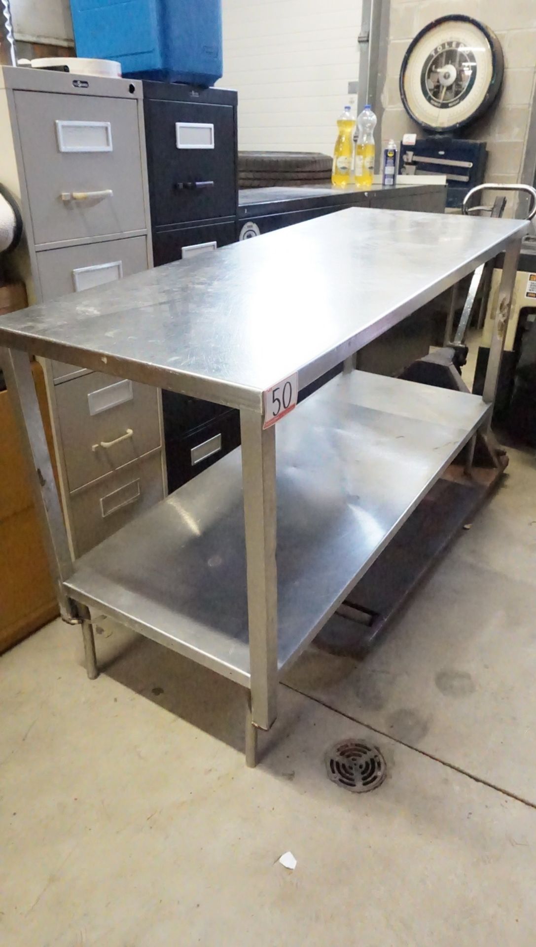 GENERAL STAINLESS 24" X 60" X 35,5" PREP TABLE