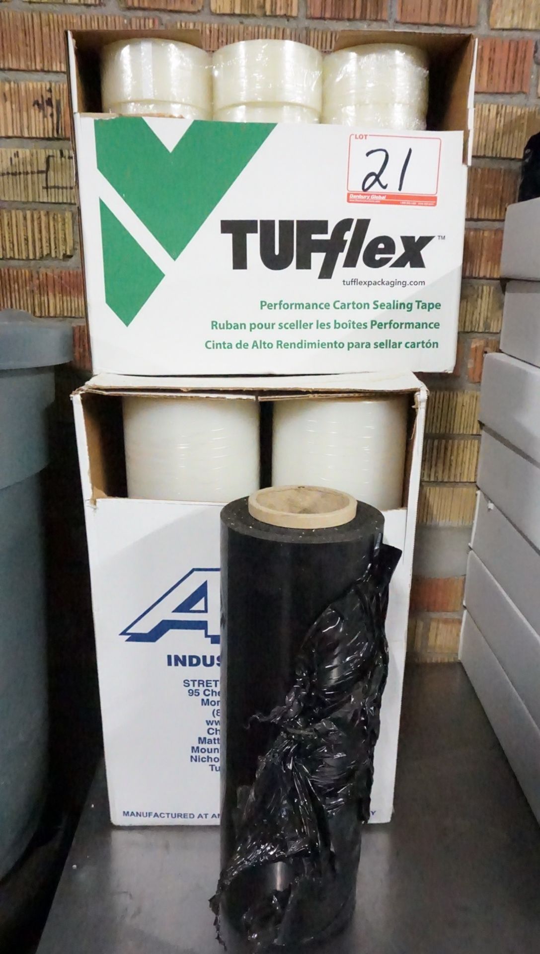 LOT - TUFLEX & AEP CARTON TAPE & SHRINK WRAP