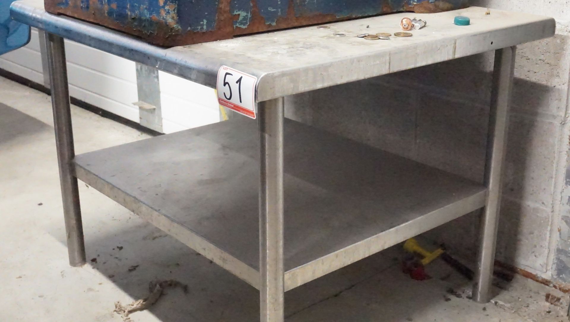 GENERAL STAINLESS 30" X 35.5" X 26.5" PREP TABLE