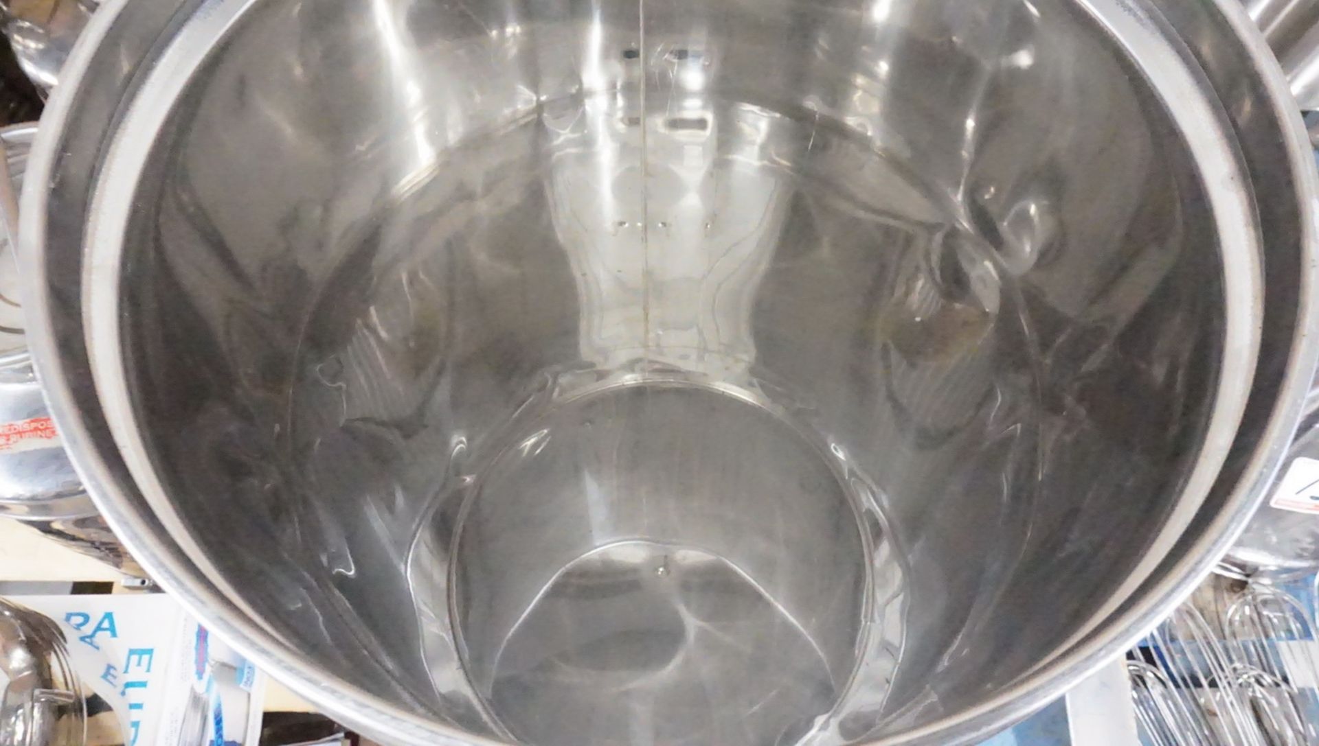 LOT - FRACCHIOLLA 100 LITRE STAINLESS CONTAINERS (2 UNITS) - Image 3 of 3