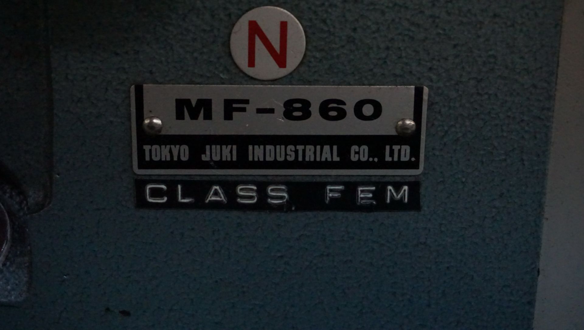 JUKI MF-860 2-NEEDLE FLATBED COVERSTITCH - Image 4 of 4