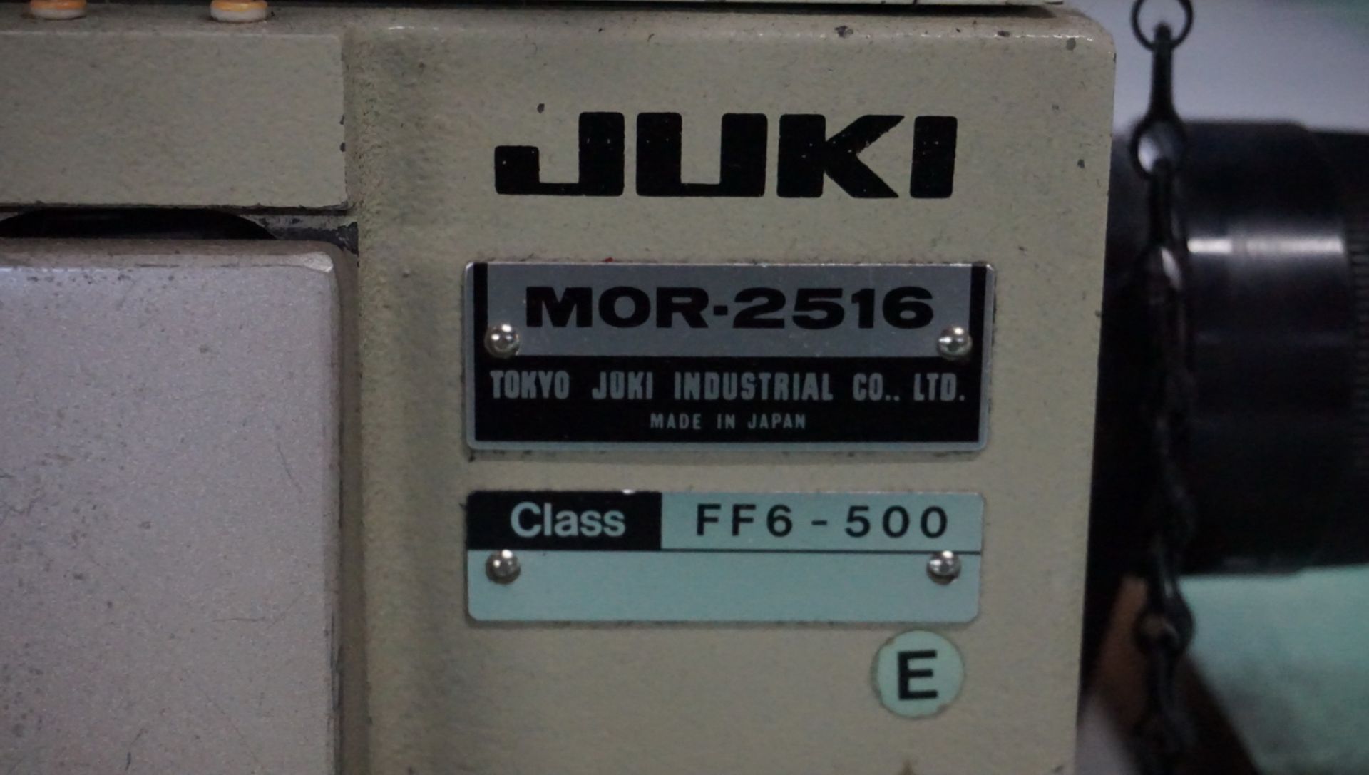 JUKI MOR-2516 5-THREAD SAFETY STITCH SERGER - Image 4 of 4