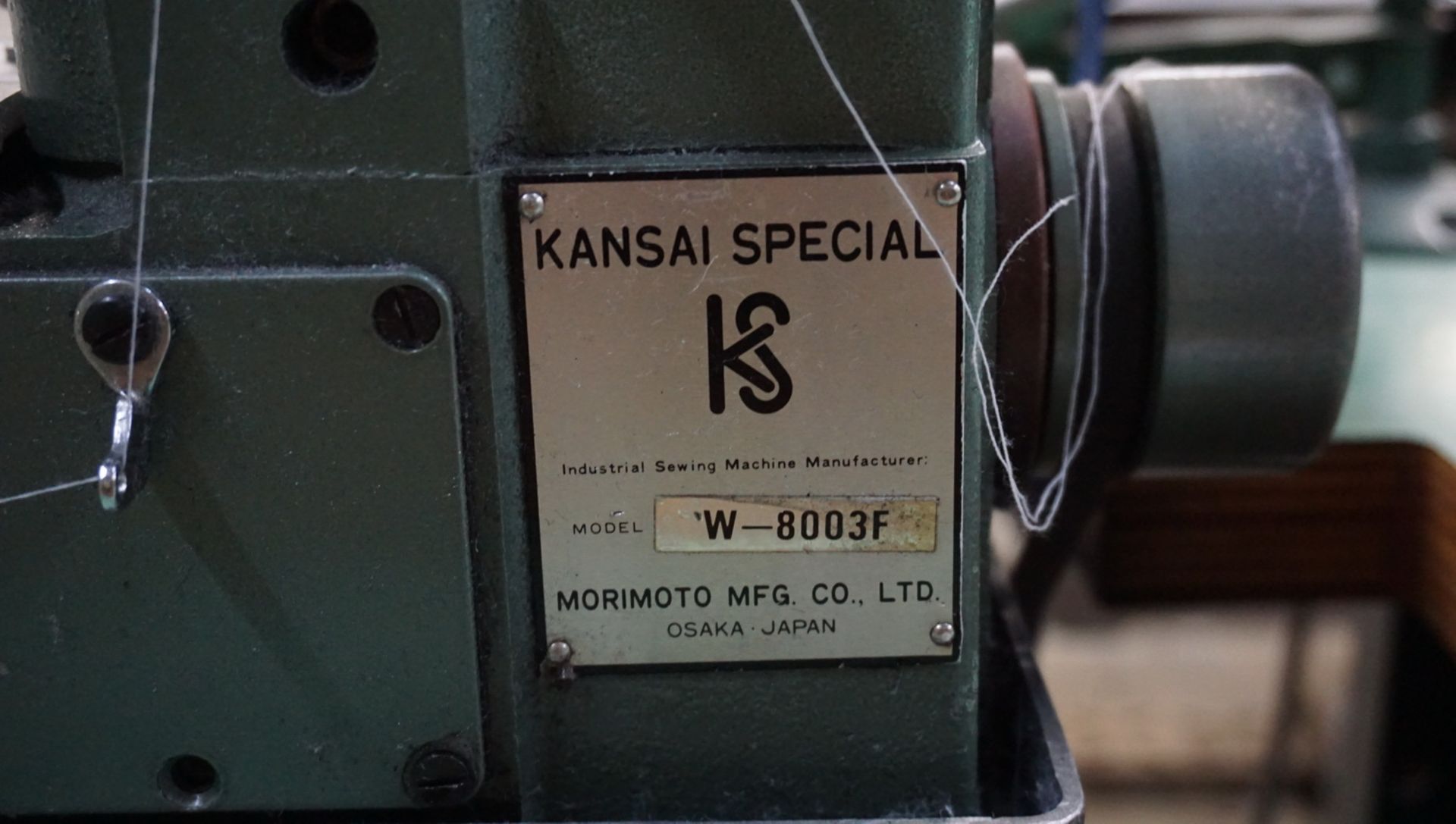 KANSAI W-8003F 3-NEEDLE FLATBED COVERSTITCH - Image 4 of 4