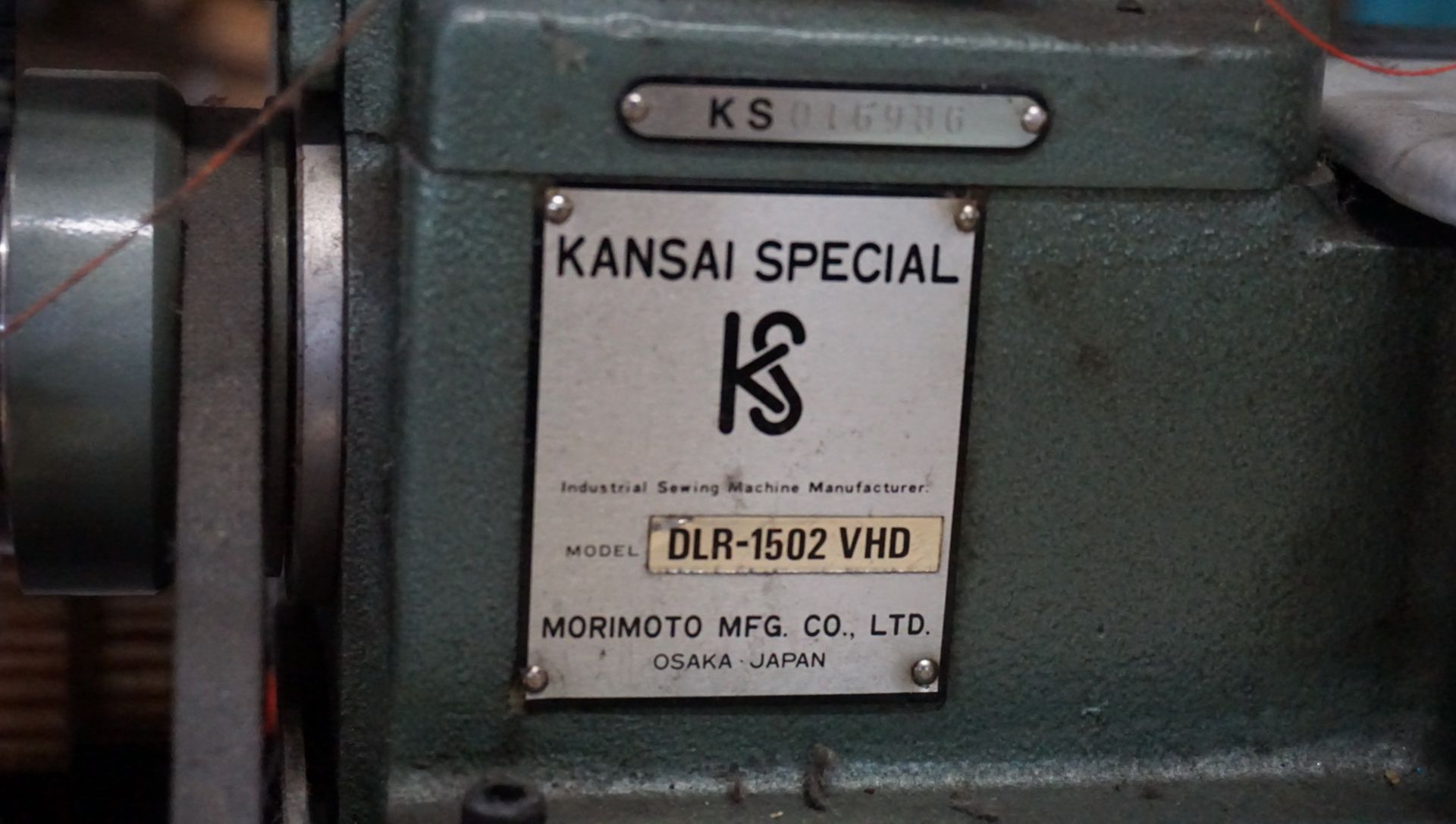 KANSAI DLR-1502VHD 2-NEEDLE FLATBED COVERSTITCH - Image 5 of 5