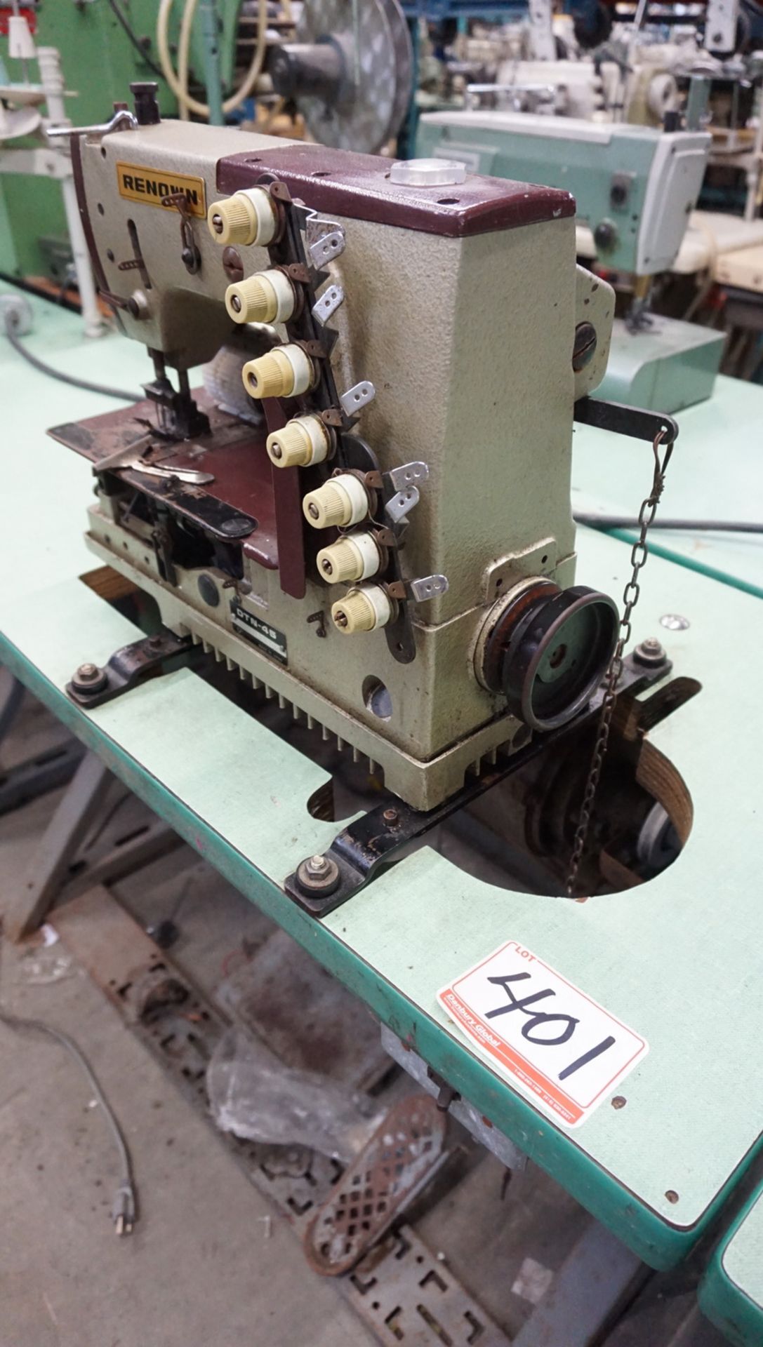 RENOWN DTM45 4-THREAD FLATBED COVERSTITCH MACHINE (NO THREAD STAND) - Image 2 of 3