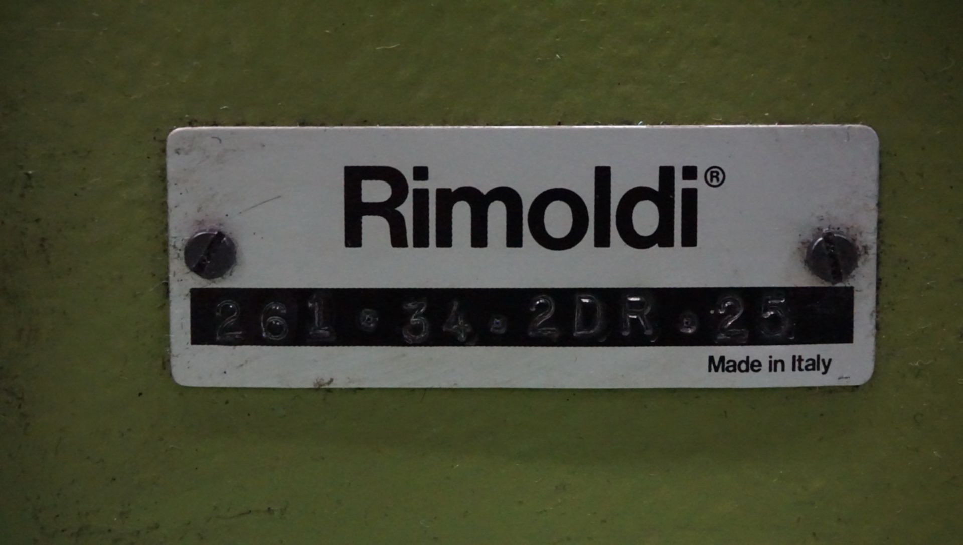 RIMOLDI 261-34-2DR-25 2-NEEDLE FLATBED COVERSTITCH W/ ELASTIC ATTACHMENT (NO THREAD STAND) - Image 5 of 5