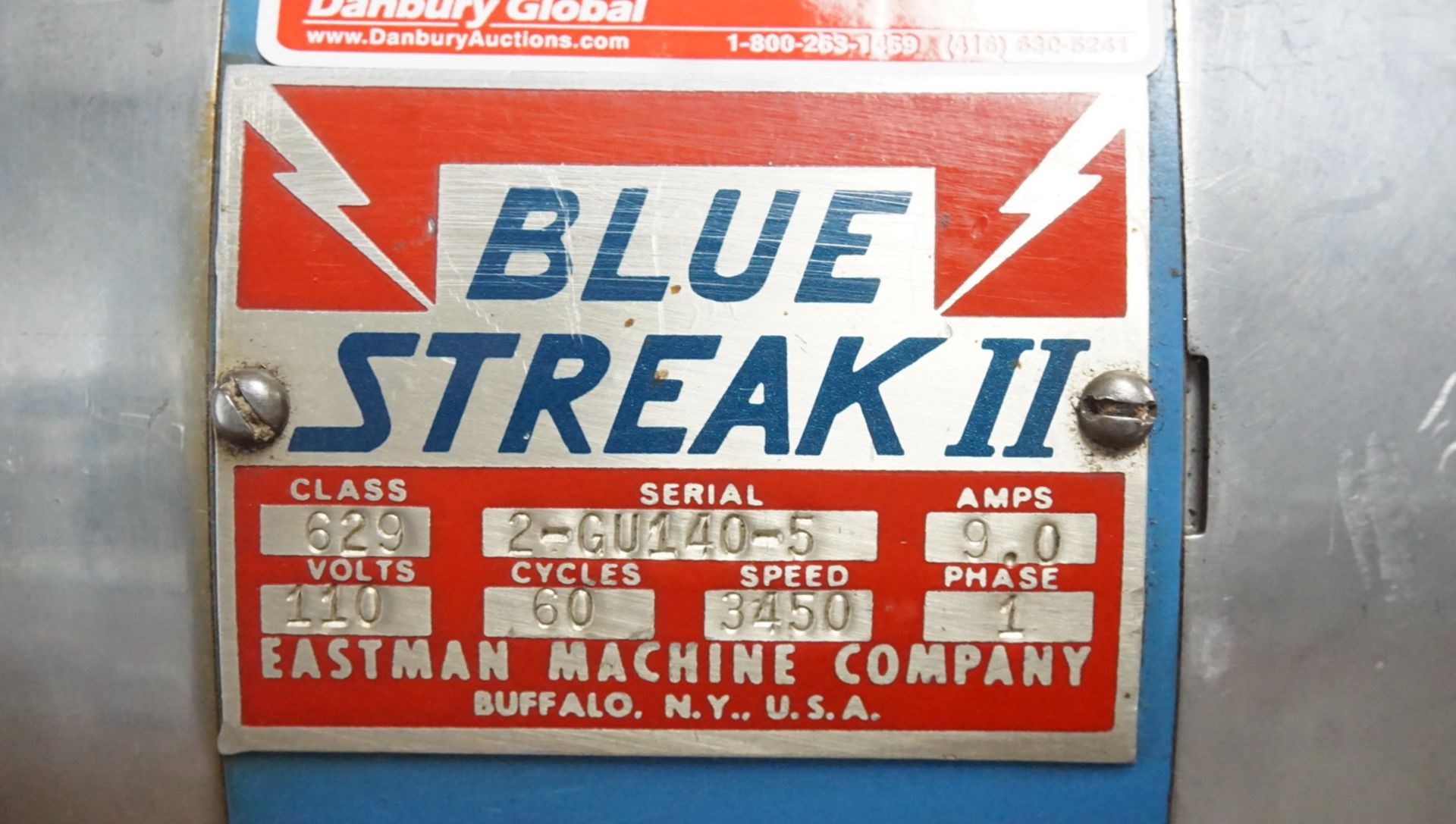 EASTMAN CLASS 629 BLUE STREAK II APPROX. 10.5"H CUT CLOTH CUTTING (110V) - Image 2 of 2