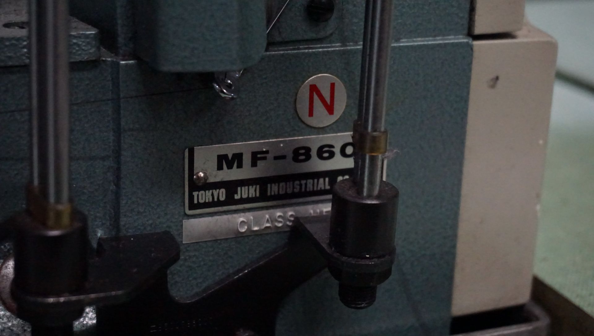 JUKI MF-860 2-NEEDLE FLATBED COVERSTITCH - Image 5 of 5