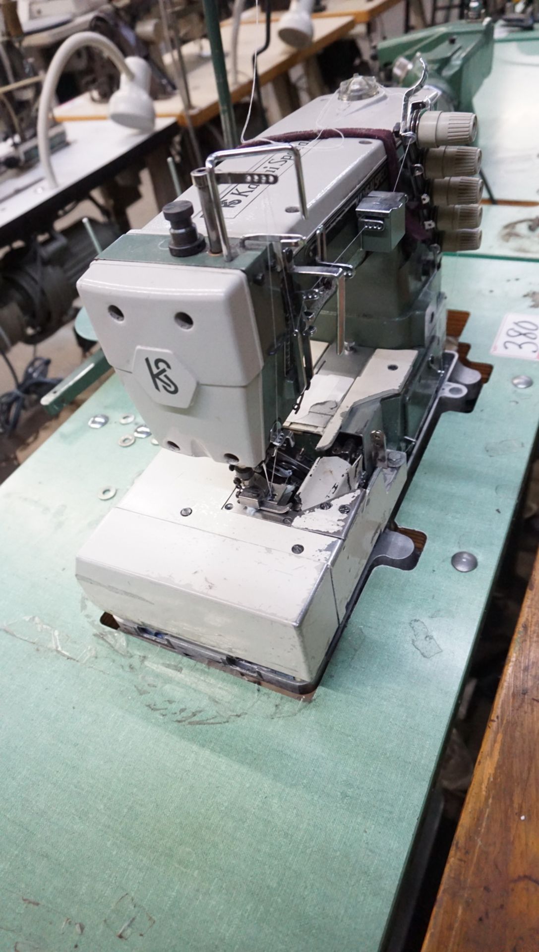 KANSAI W-8003F 3-NEEDLE FLATBED COVERSTITCH