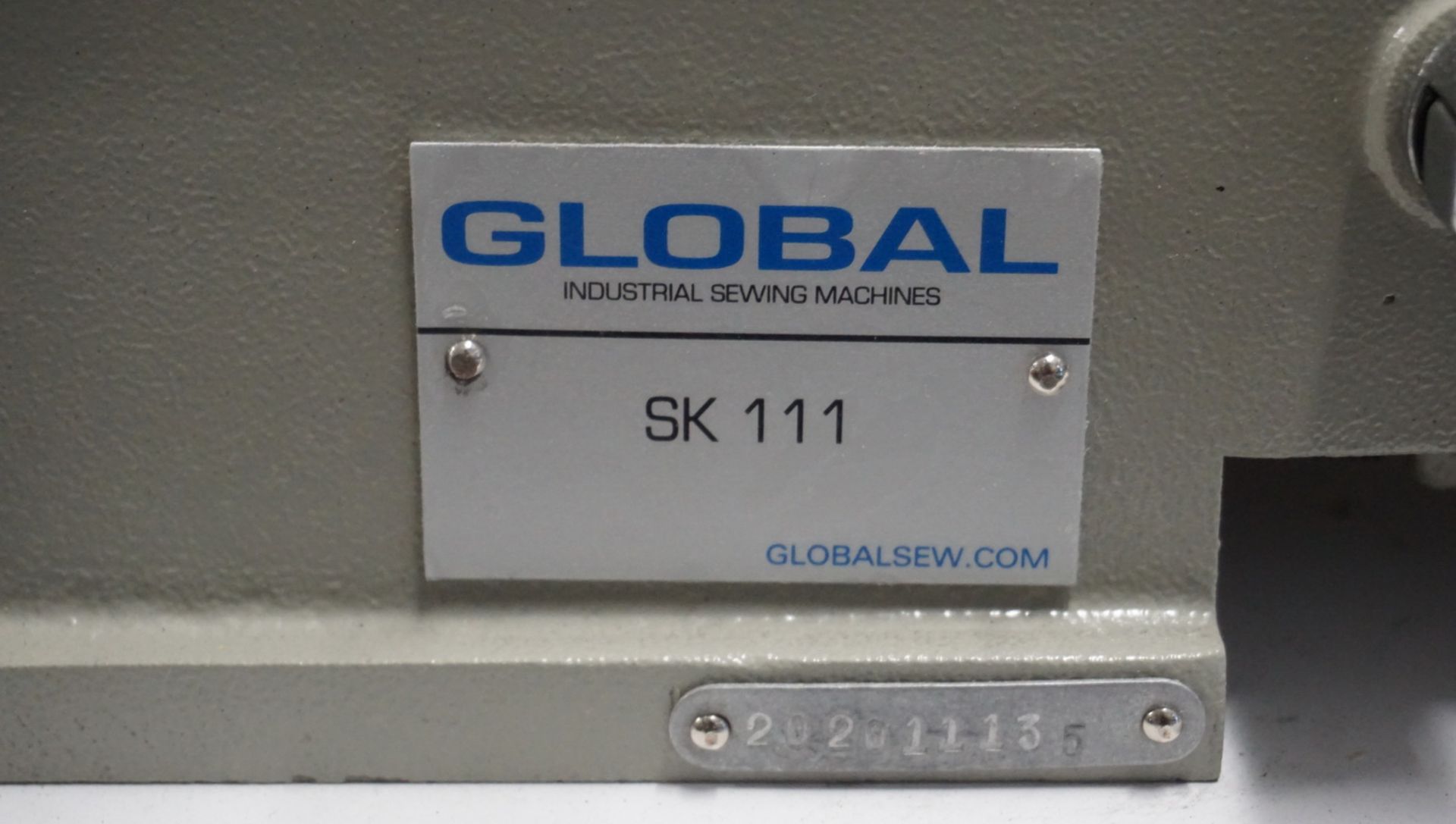 (NEW) GLOBAL SK111 LEATHER SKIVER, S/N 202011135 - Image 5 of 5