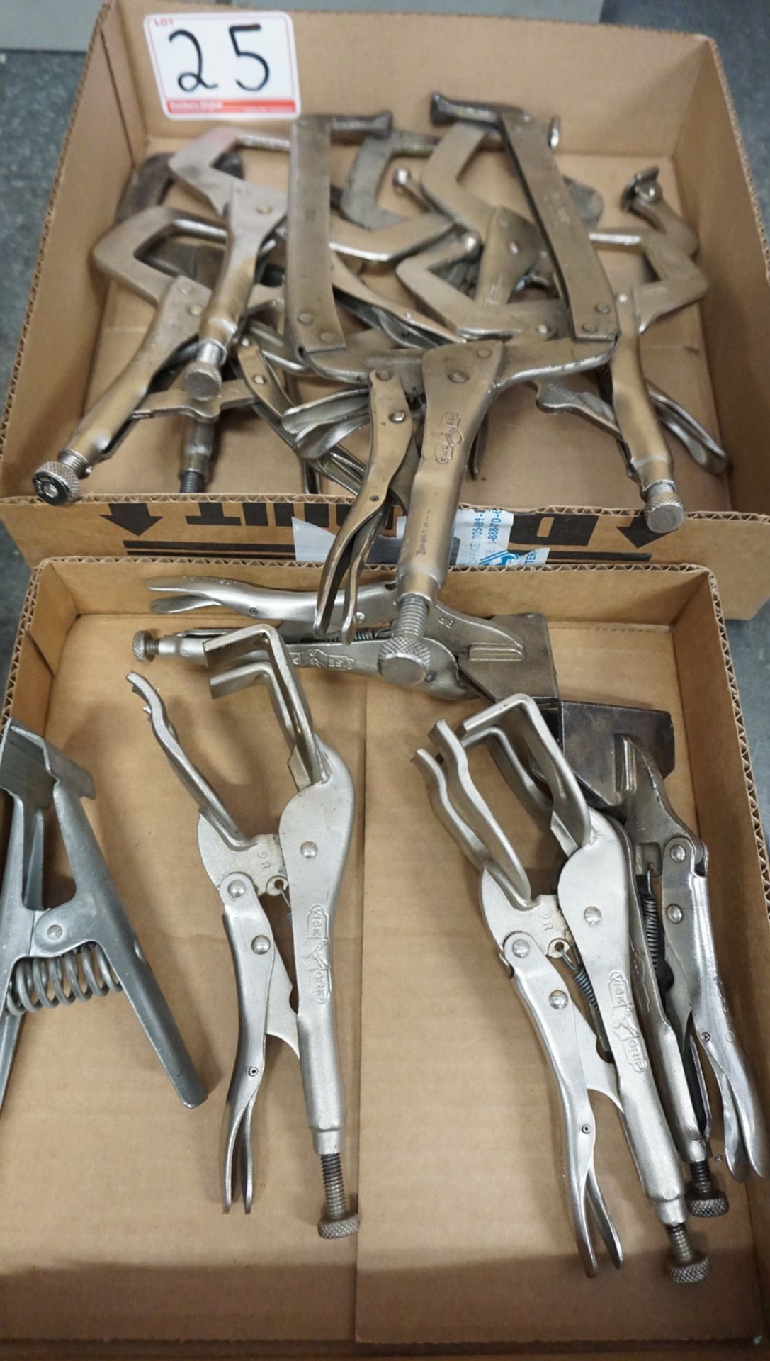 LOT - VISE-GRIP 8R, 9R, 11R, 18R (11 PCS)