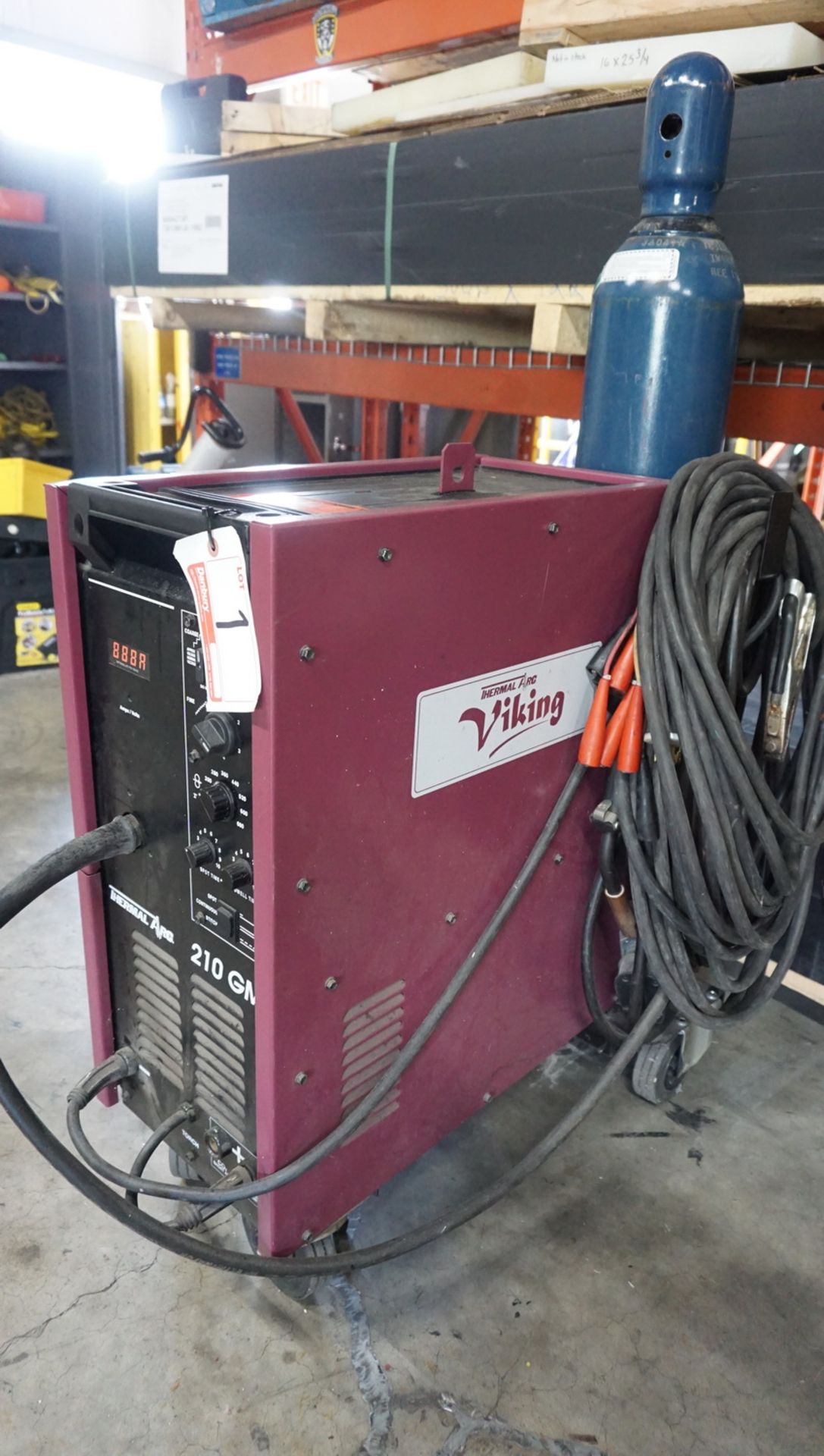 THERMAL ARC VIKING 210GM WELDER 230V, S/N N62815A186601A (NO BOTTLE) - Image 4 of 4