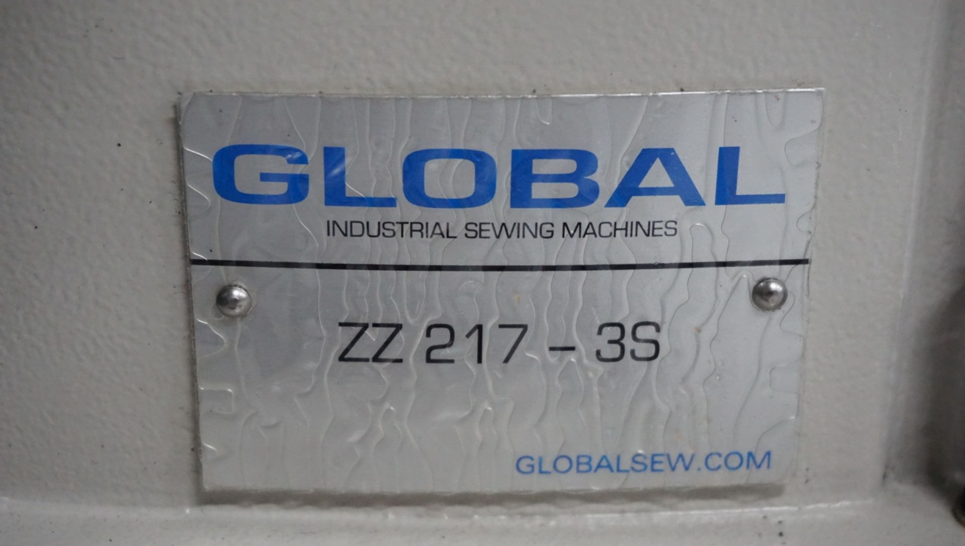 (NEW) GLOBAL ZZ-217-3S SINGLE NEEDLE ZIG-ZAG SEWING MACHINE - Image 6 of 6