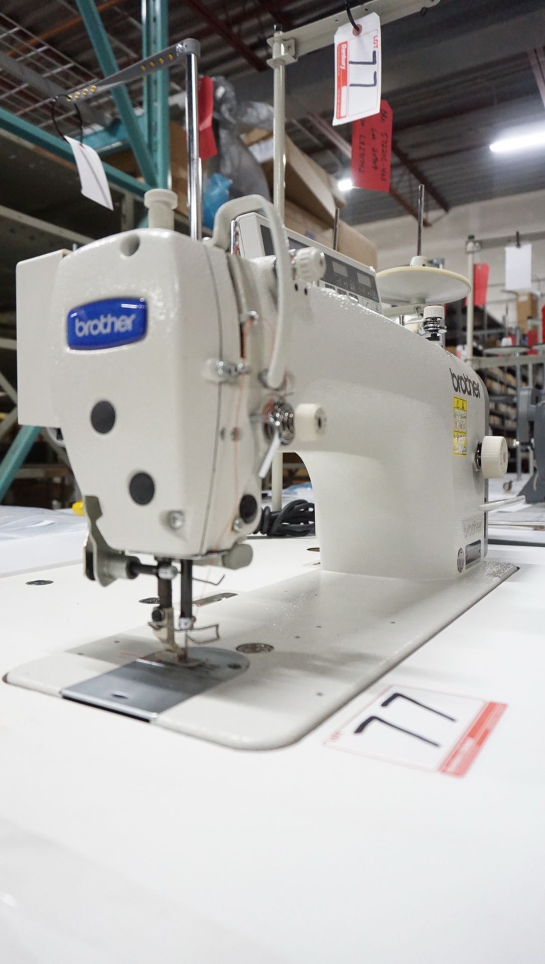 (NEW) BROTHER S-7220C-403 SINGLE NEEDLE, DIRECT DRIVE, NEEDLE FEED, LOCKSTITCH SEWING MACHINE, S/N - Image 2 of 8