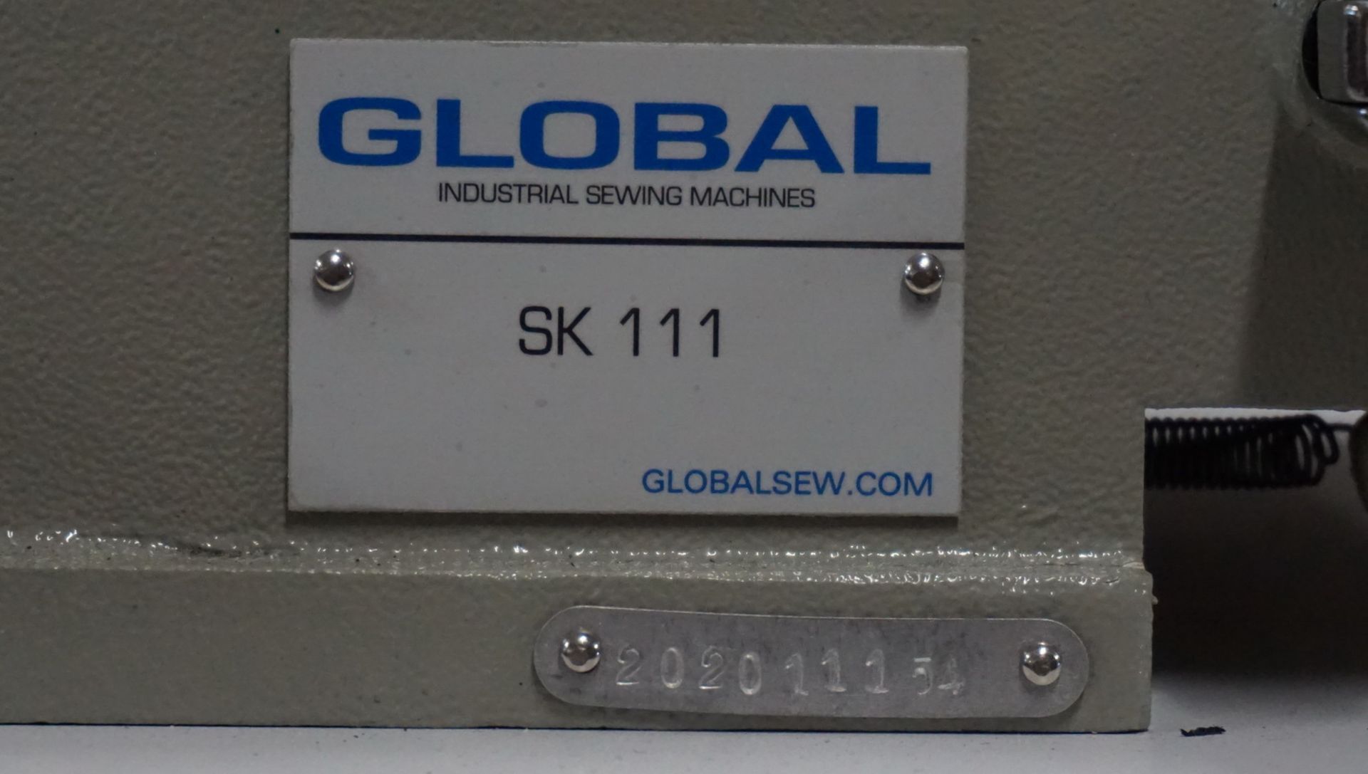 (NEW) GLOBAL SK111 LEATHER SKIVER, S/N 202011154 - Image 5 of 5