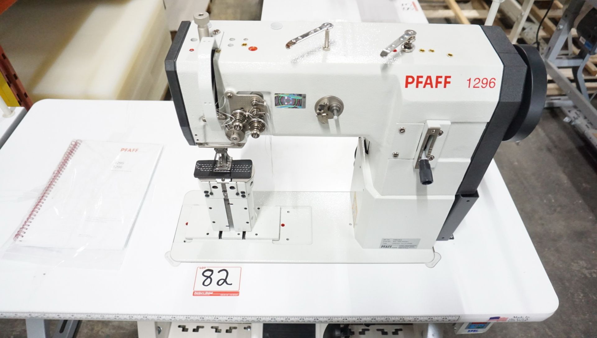 (NEW) PFAFF 1296-6/01 CLX10.0PMN DOUBLE NEEDLE WALKING FOOT, POSTBED, 10MM NEEDLE SPACING, SEWING