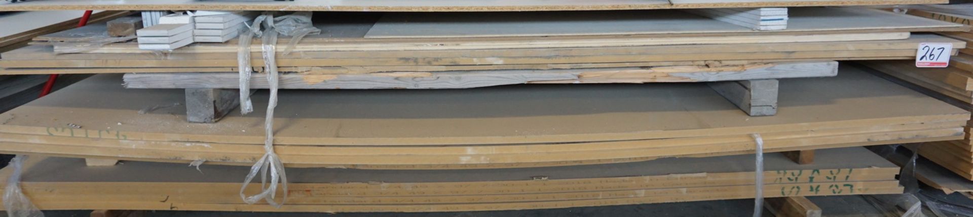 LOT - 5/8" & 3/4" X 4' X 8' MDF SHEETS (APPROX 35 SHEETS) - Image 2 of 2