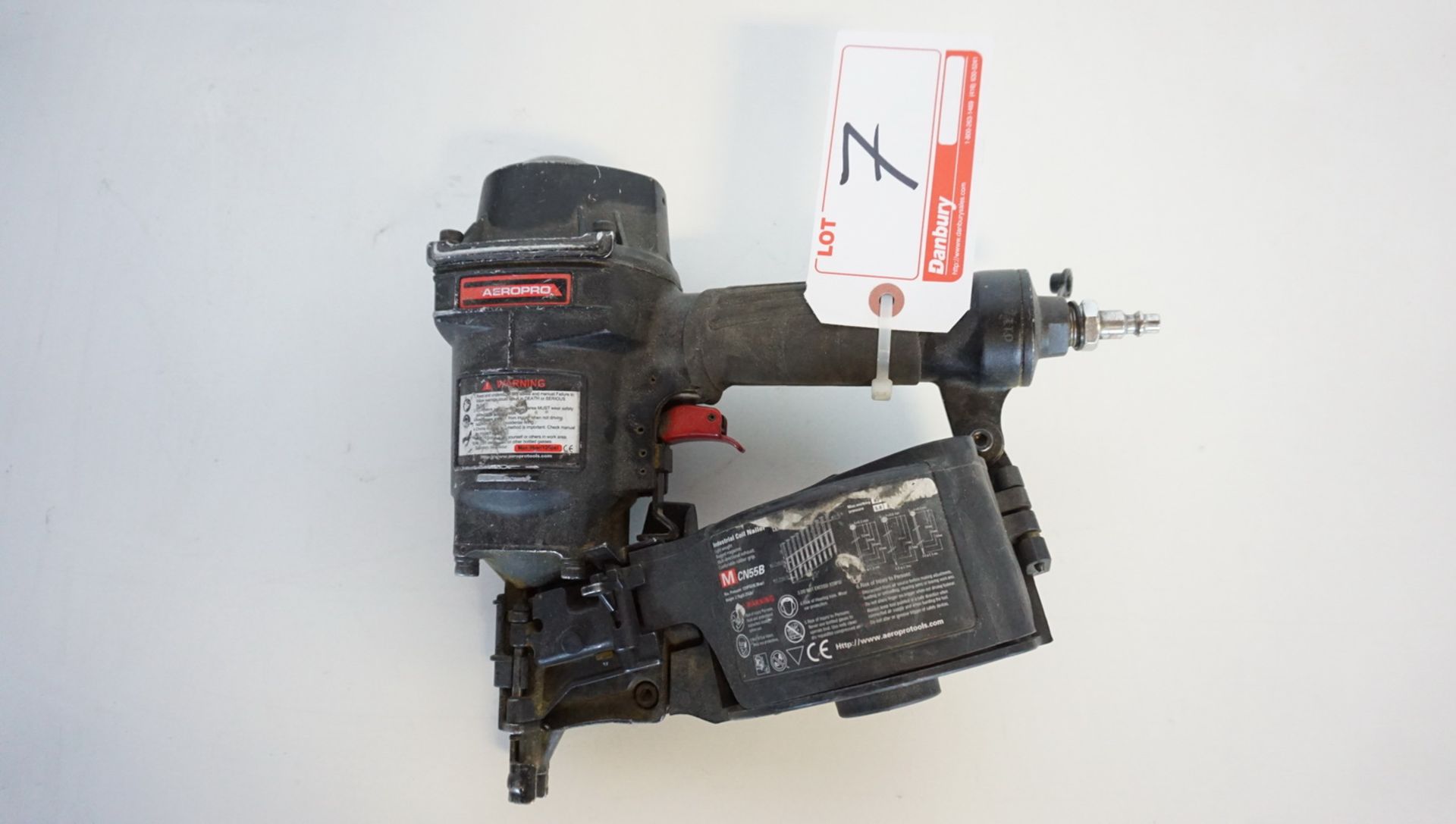 AEROPRO MCN55B PNEUMATIC COIL NAILER